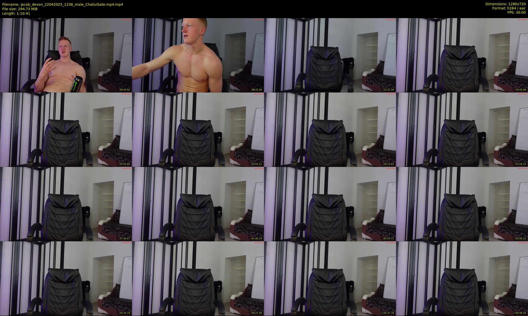 jacob_devon — 71 minute Chaturbate male cam show recording, 720p, Apr 22, 2025