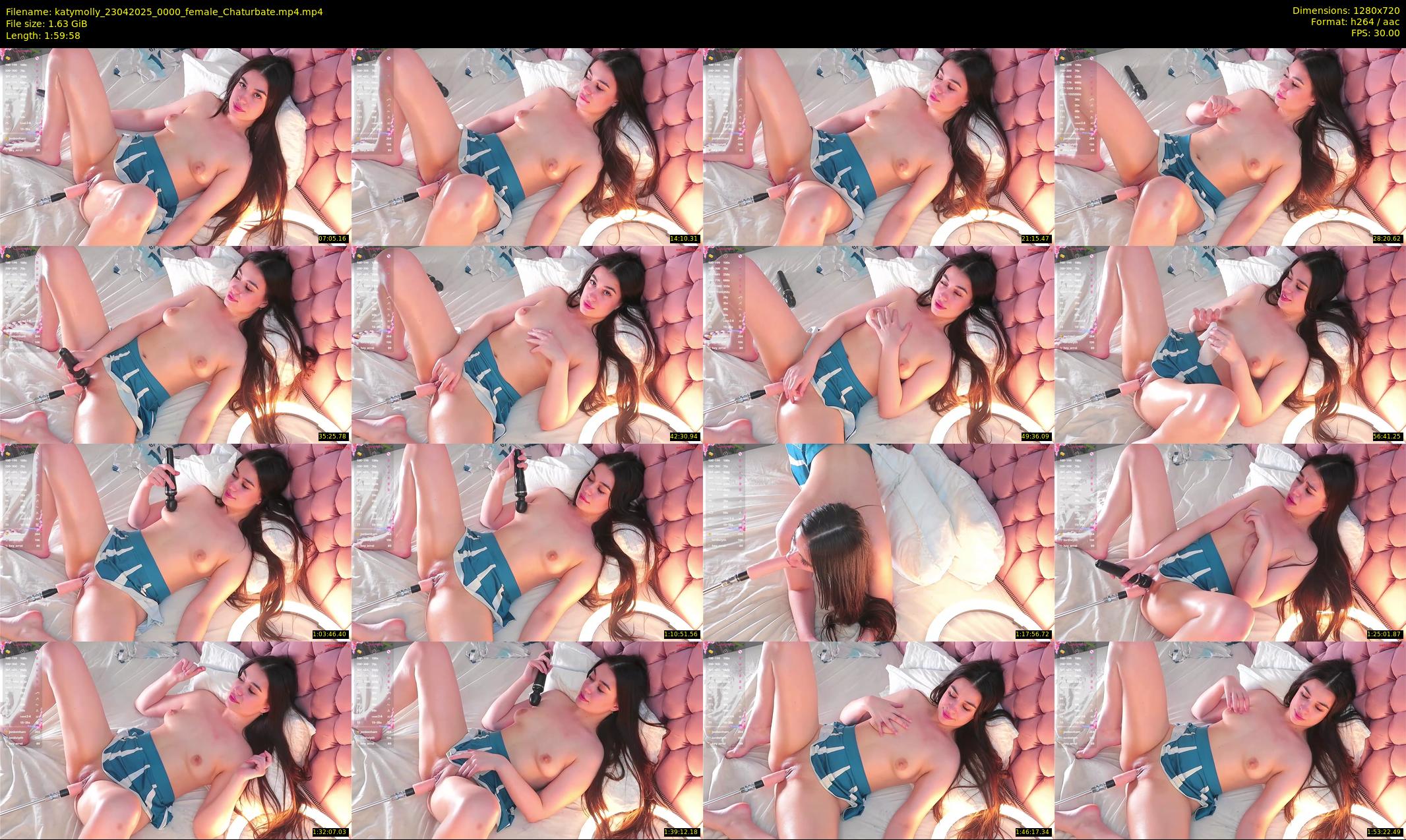katymolly — 120 minute Chaturbate female cam show recording, 720p, Apr 23, 2025