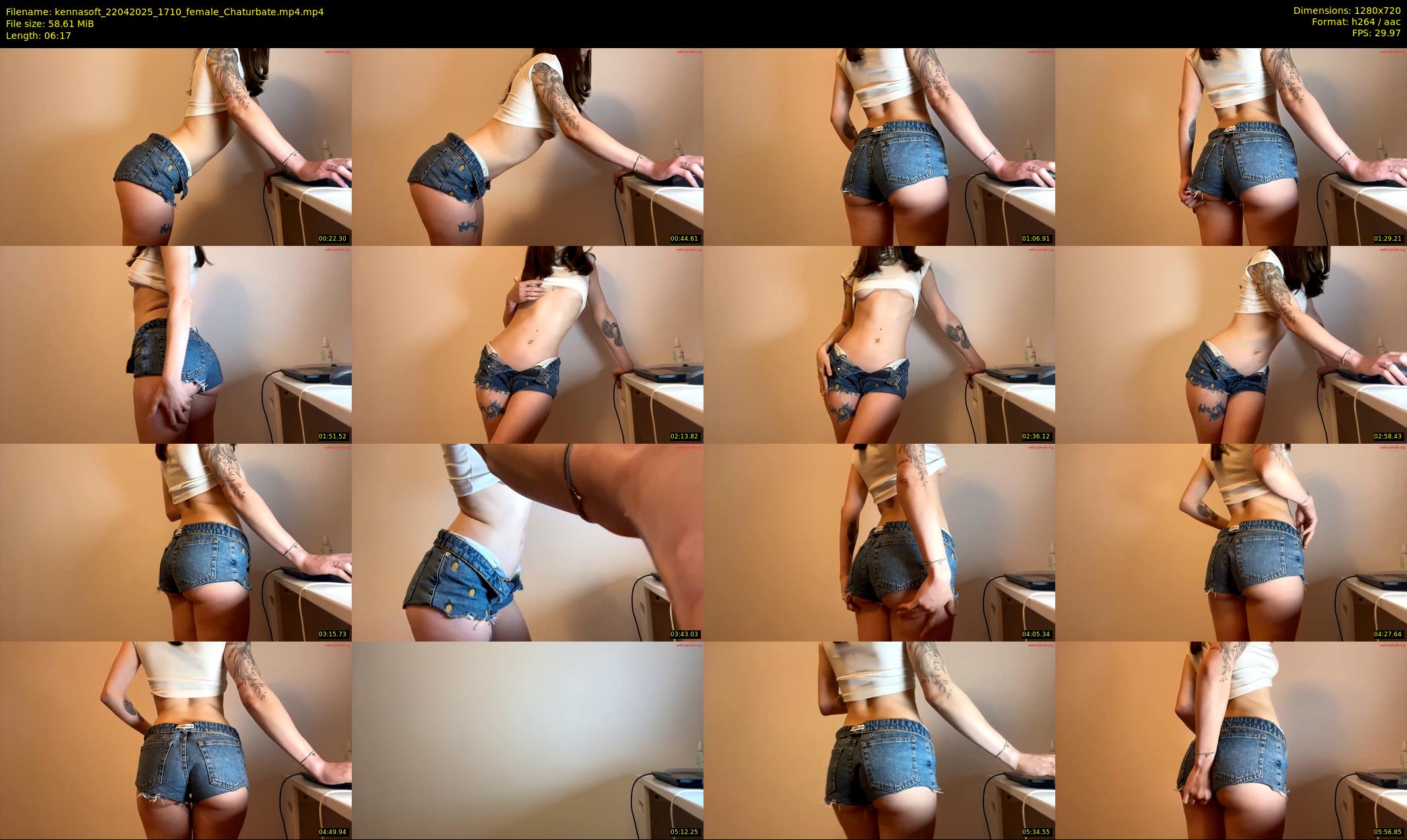 kennasoft — 7 minute Chaturbate female cam show recording, 720p, Apr 22, 2025