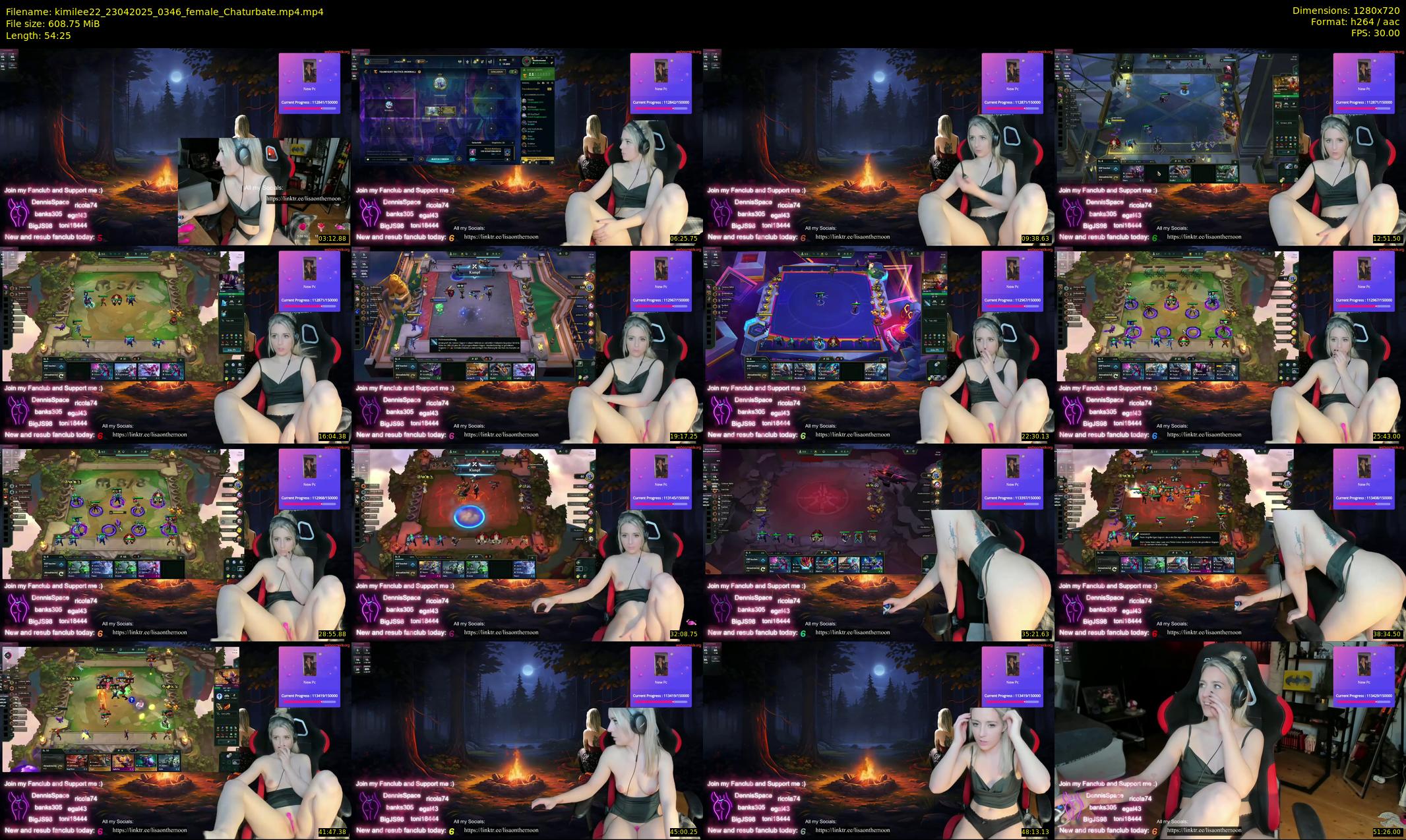 kimilee22 — 55 minute Chaturbate female cam show recording, 720p, Apr 23, 2025