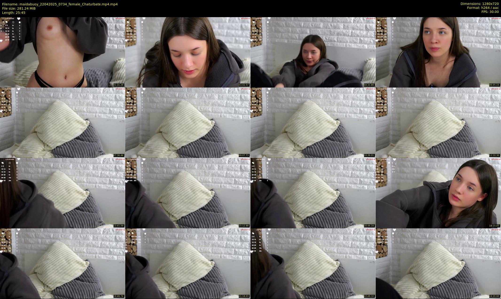 maidabuoy — 26 minute Chaturbate female cam show recording, 720p, Apr 22, 2025