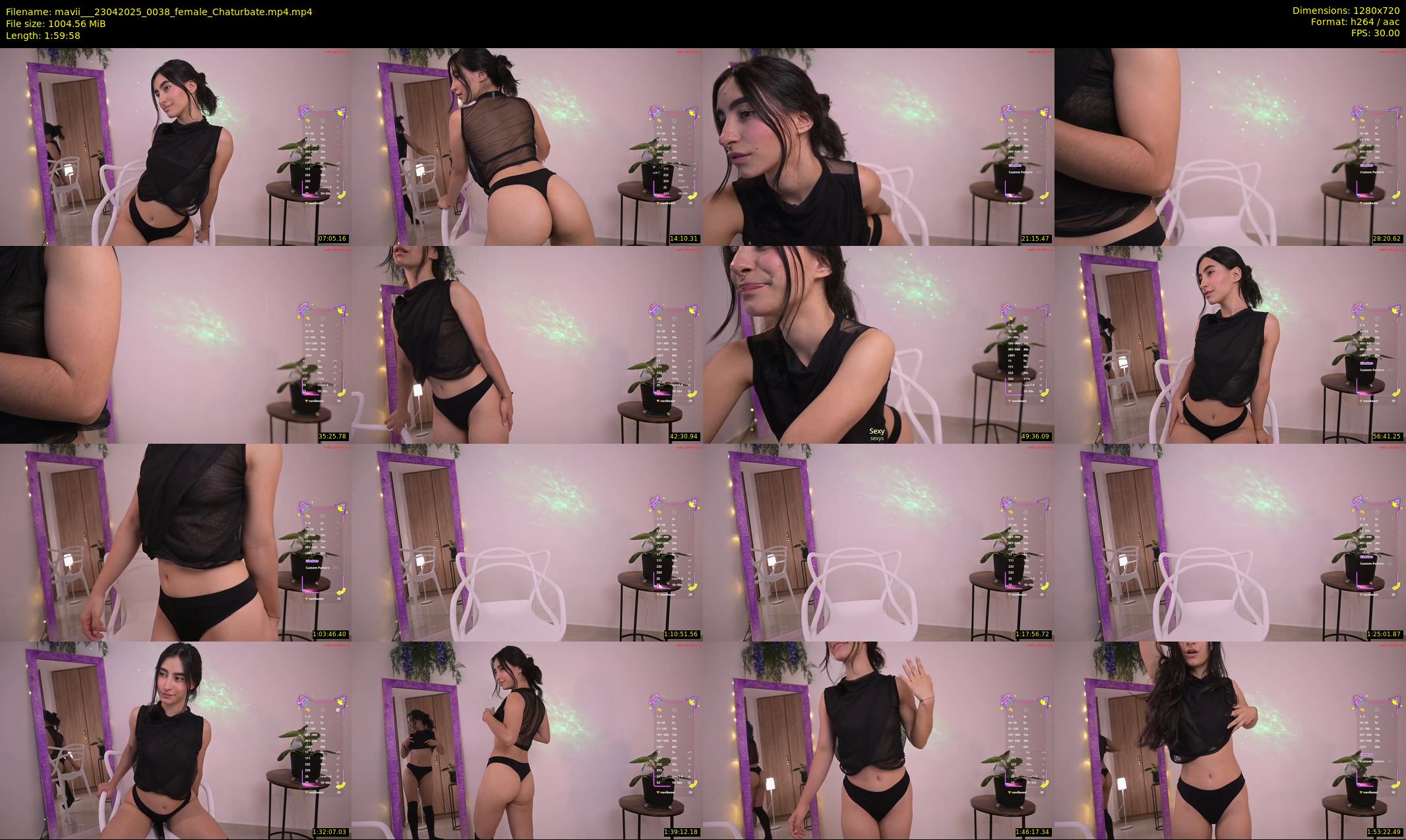 mavii__ — 120 minute Chaturbate female cam show recording, 720p, Apr 23, 2025