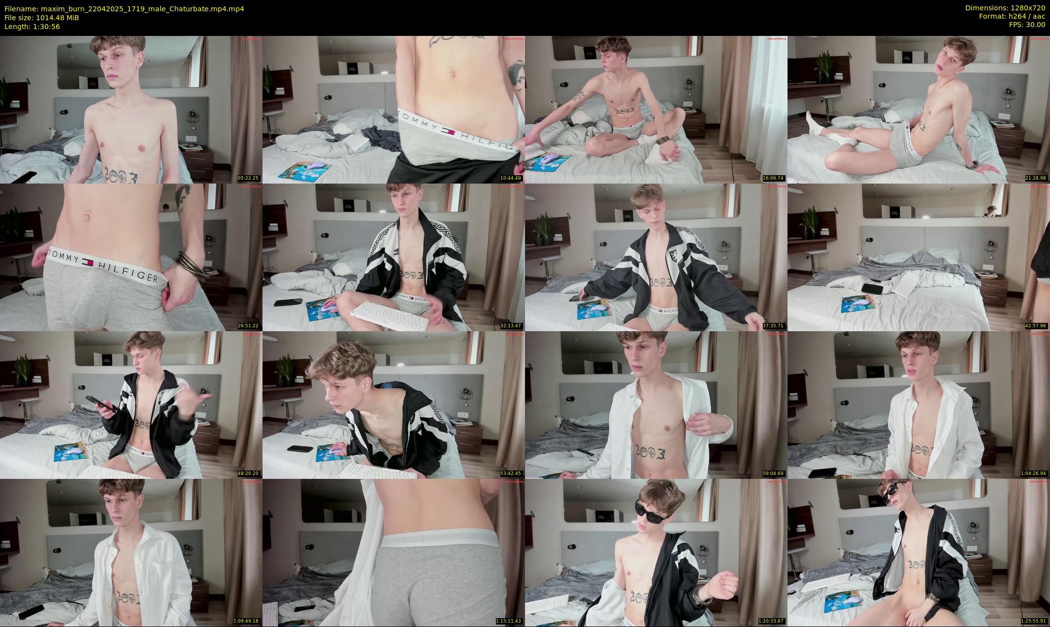 maxim_burn — 91 minute Chaturbate male cam show recording, 720p, Apr 22, 2025