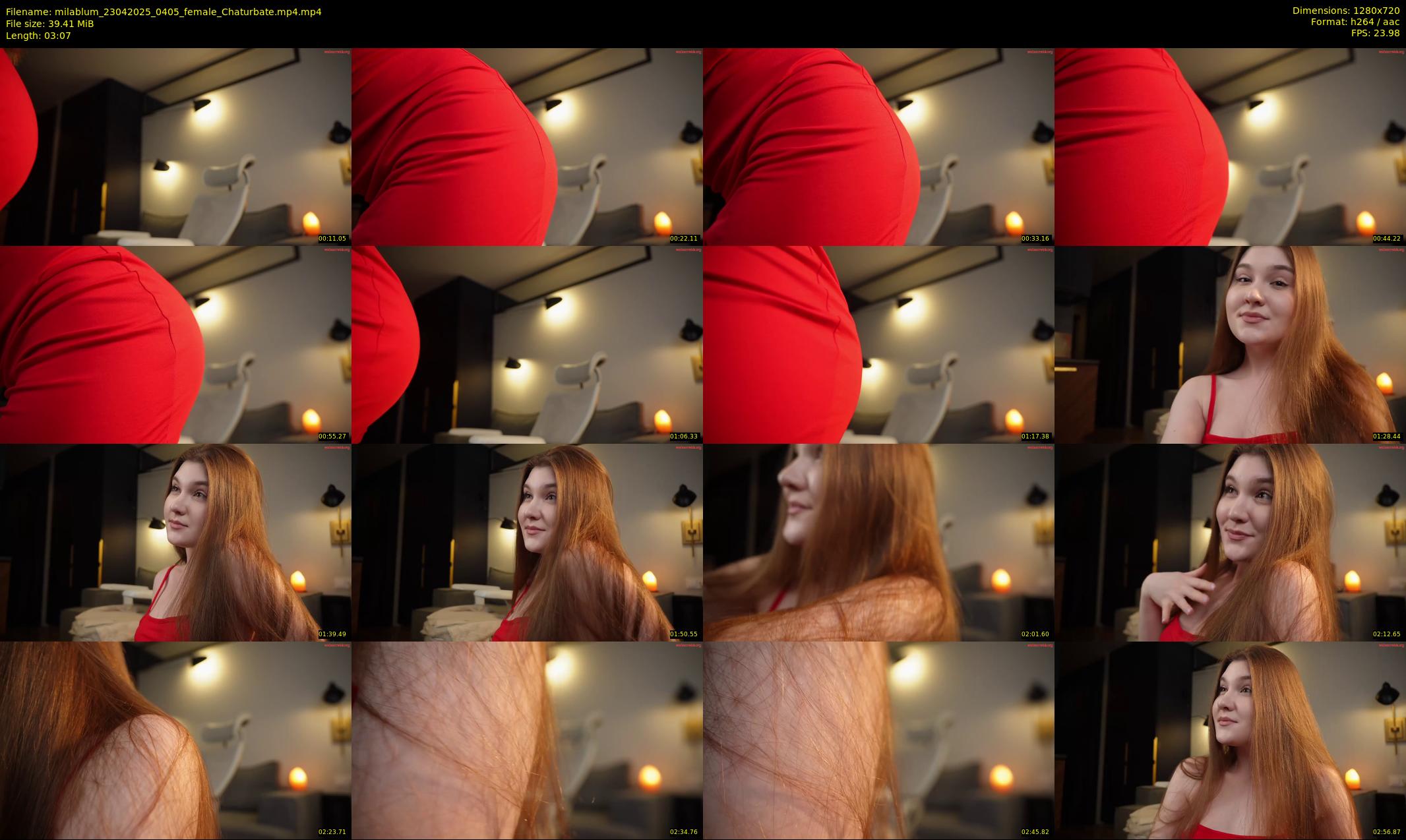 milablum — 4 minute Chaturbate female cam show recording, 720p, Apr 23, 2025