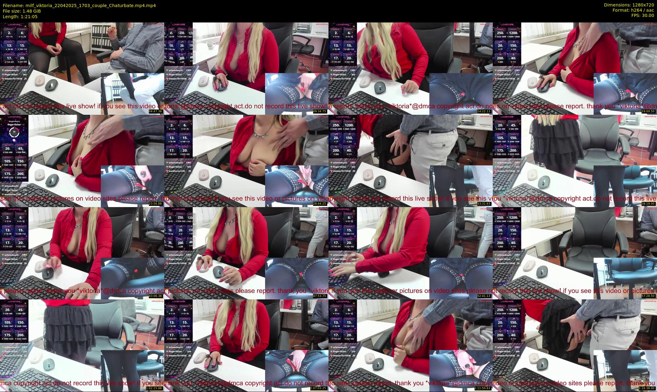 milf_viktoria — 82 minute Chaturbate female cam show recording, 720p, Apr 22, 2025