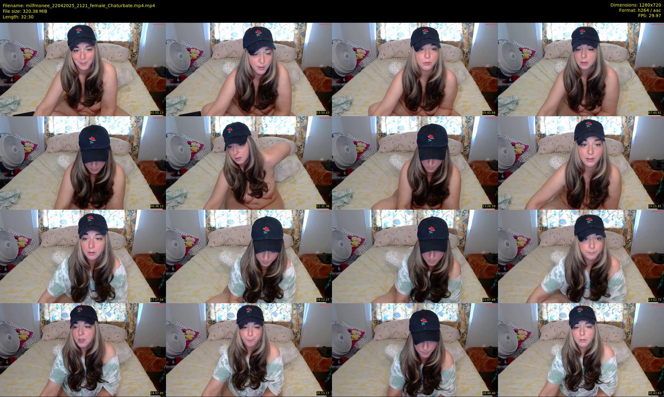 milfmonee — 33 minute Chaturbate female cam show recording, 720p, Apr 22, 2025