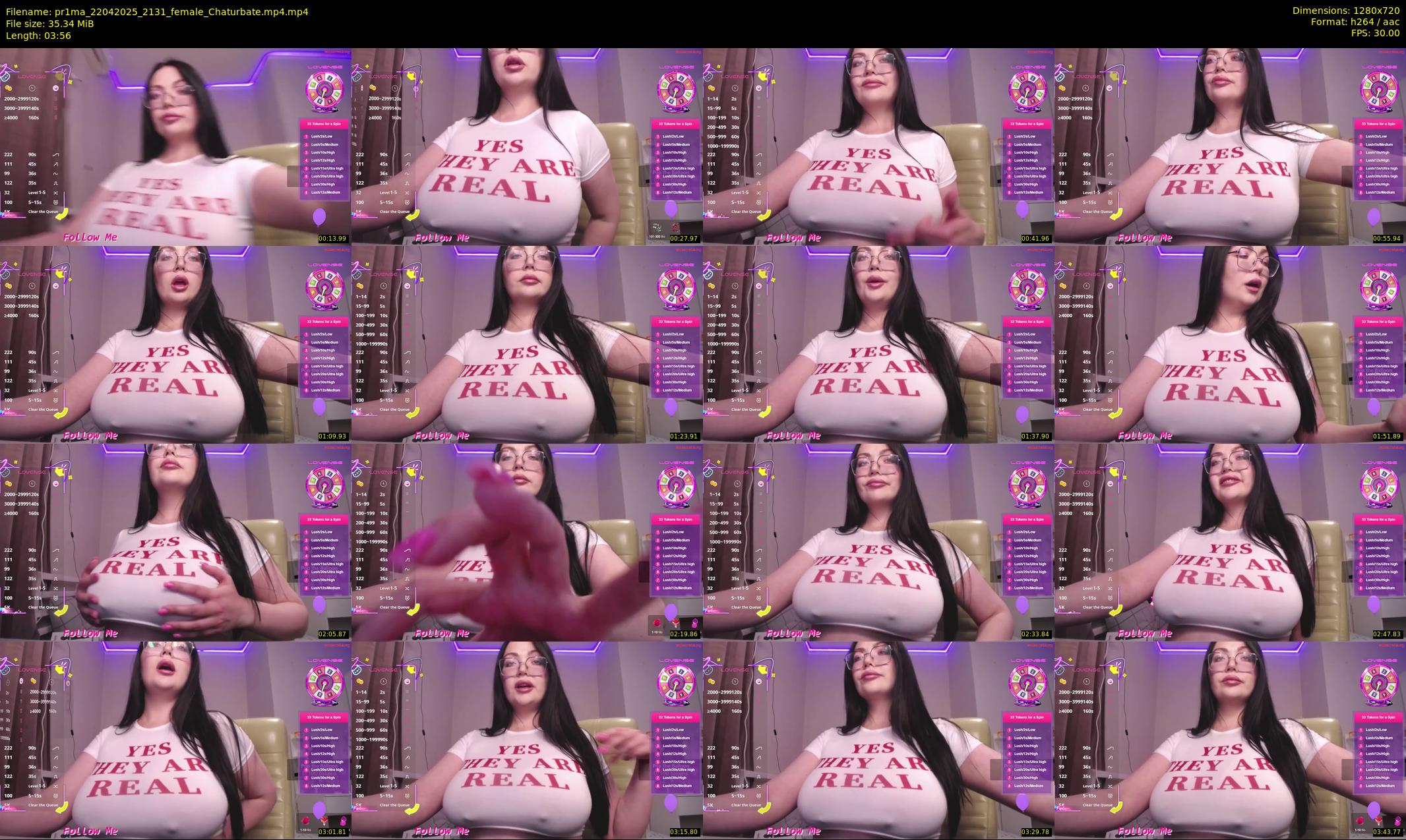 pr1ma — 4 minute Chaturbate female cam show recording, 720p, Apr 22, 2025