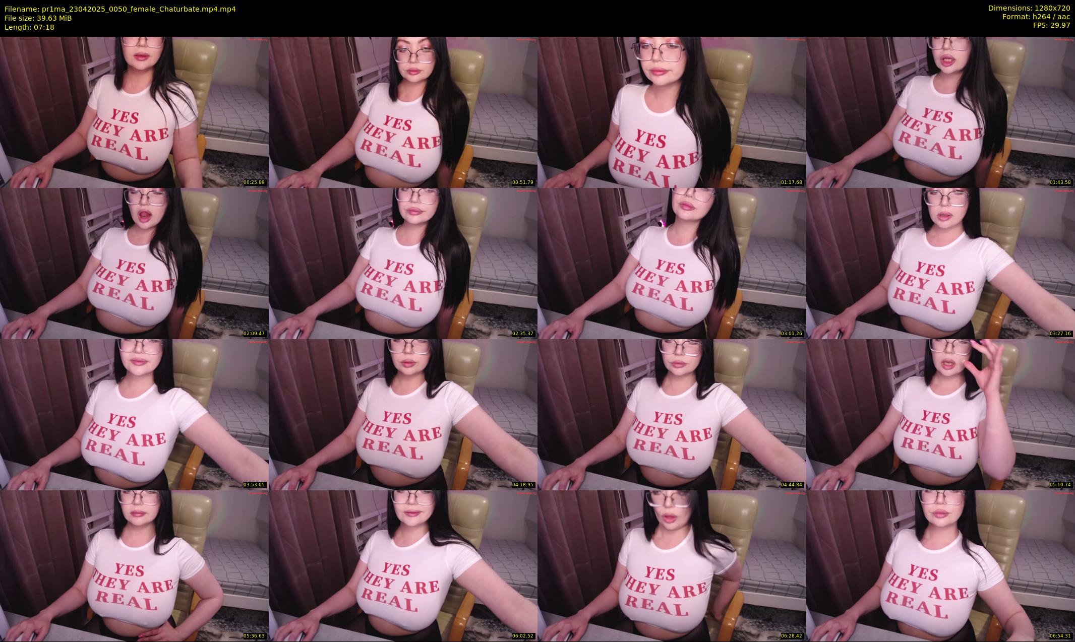 pr1ma — 8 minute Chaturbate female cam show recording, 720p, Apr 23, 2025