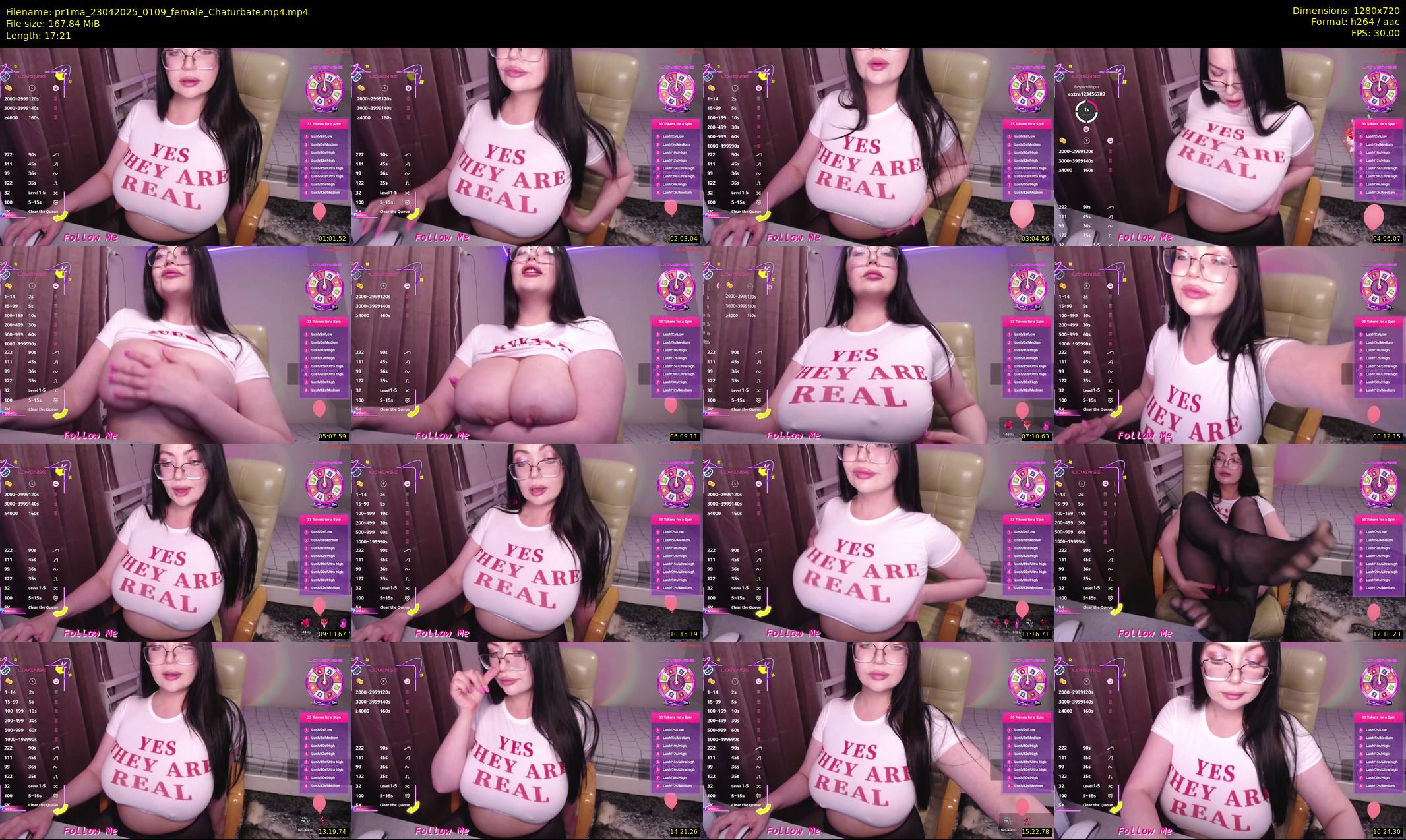 pr1ma — 18 minute Chaturbate female cam show recording, 720p, Apr 23, 2025