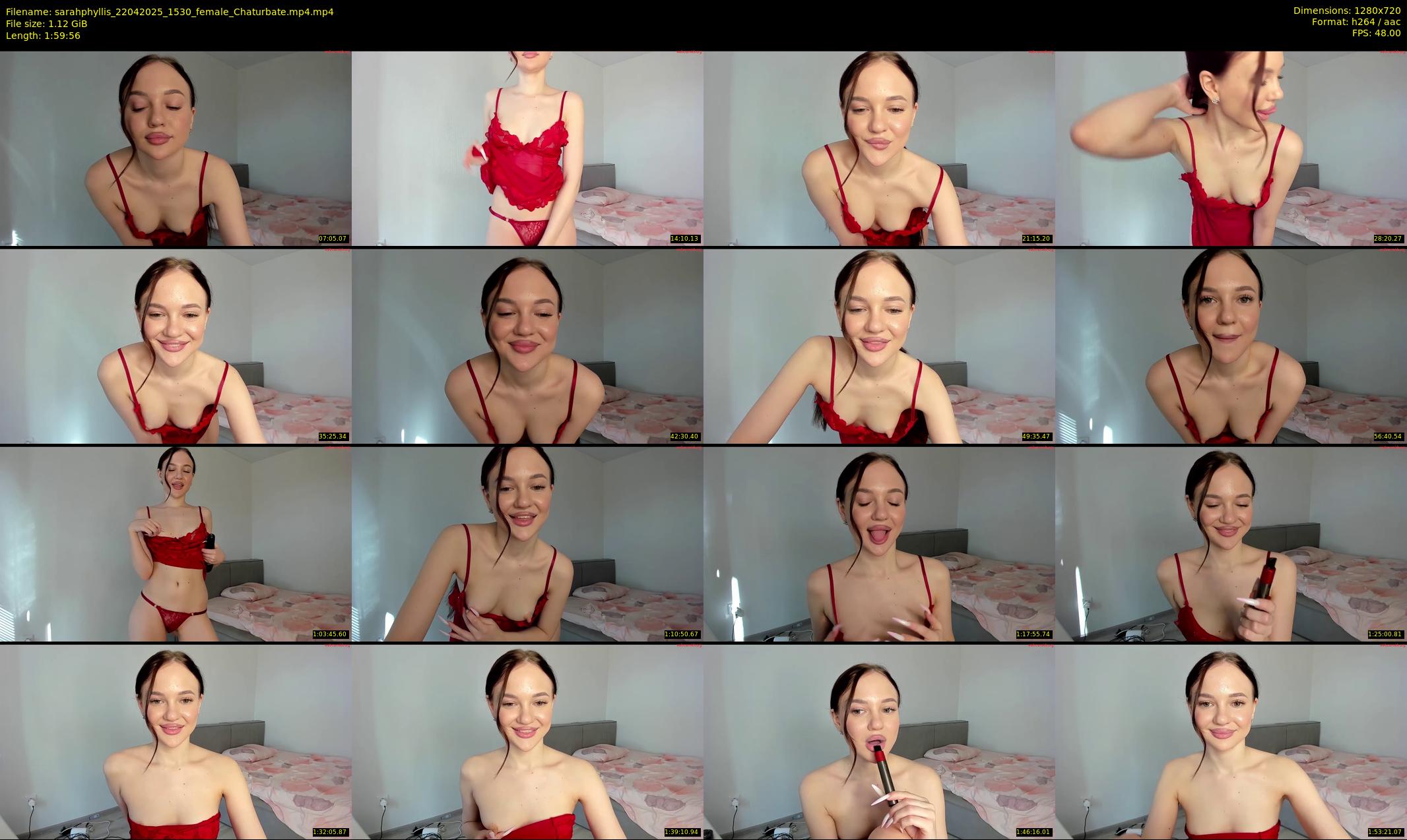 sarahphyllis — 120 minute Chaturbate female cam show recording, 720p, Apr 22, 2025
