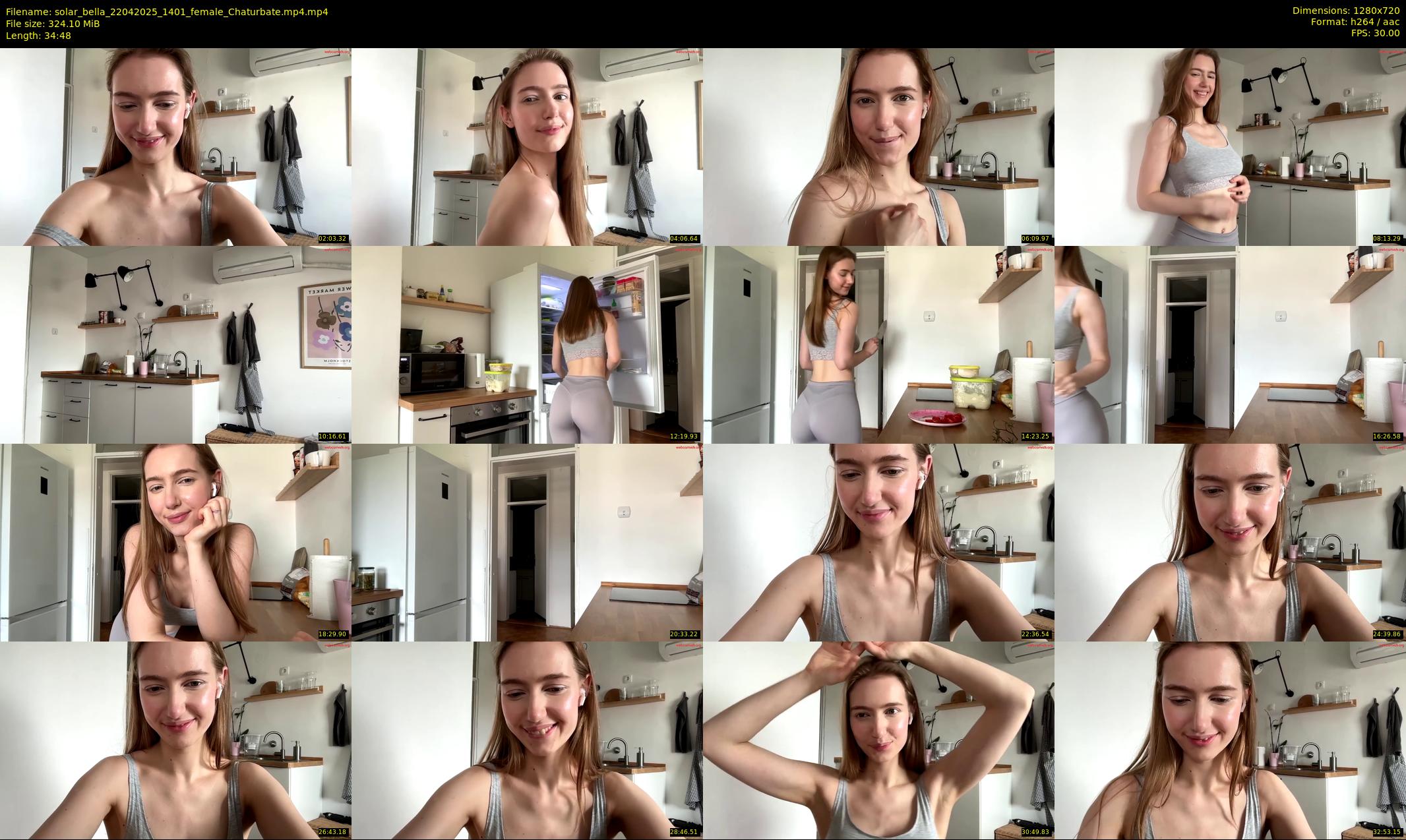 solar_bella — 35 minute Chaturbate female cam show recording, 720p, Apr 22, 2025