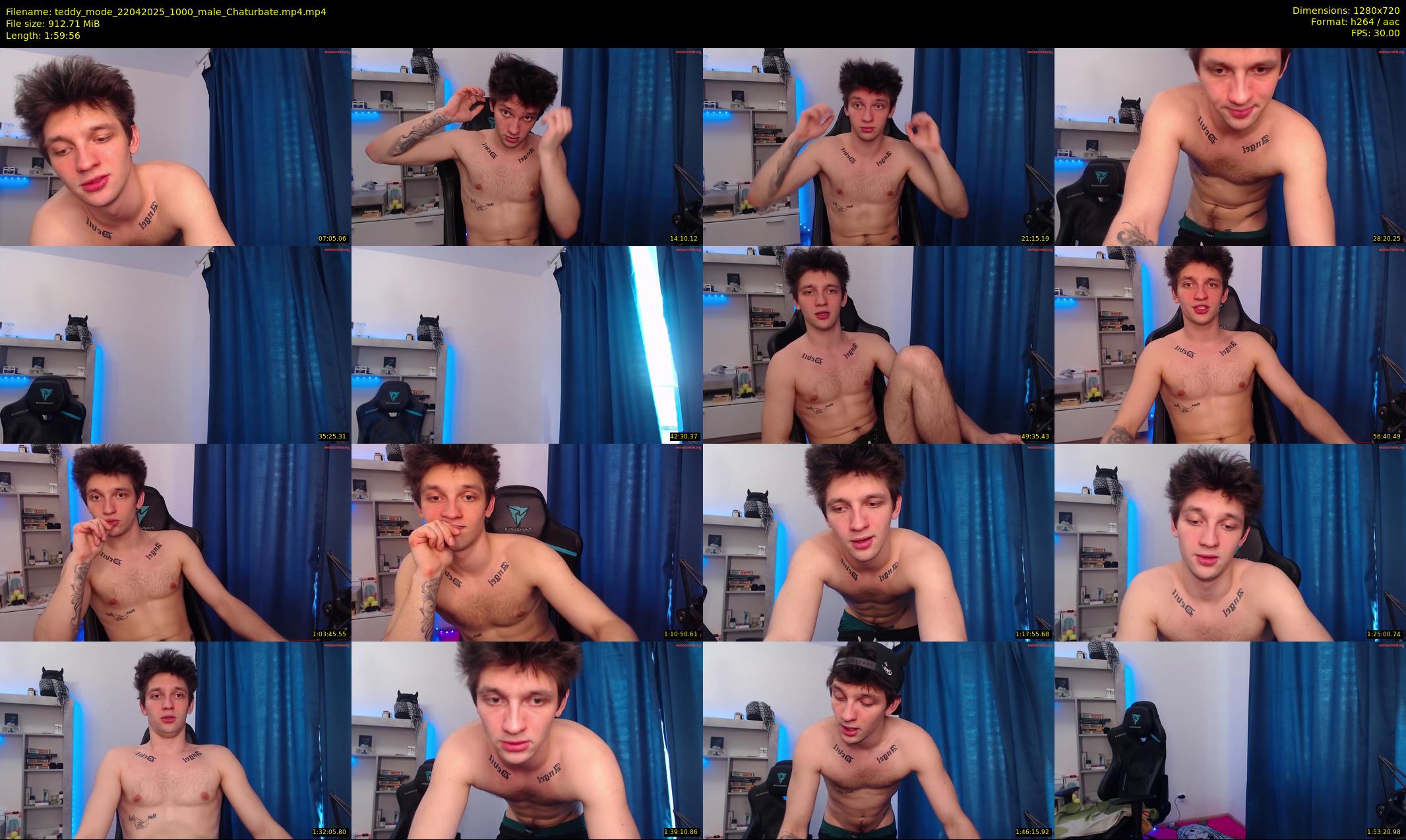 teddy_mode — 120 minute Chaturbate couple cam show recording, 720p, Apr 22, 2025