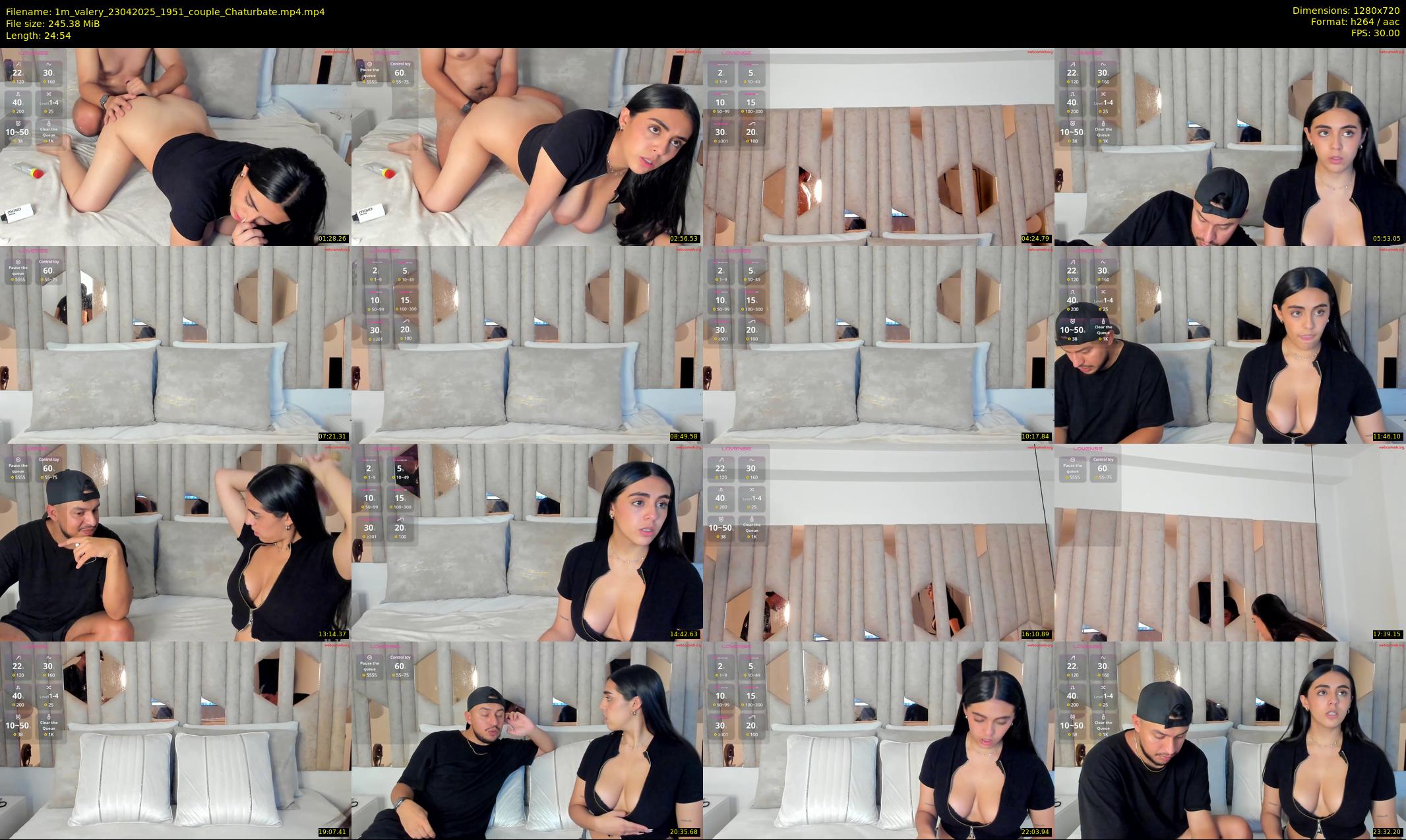 1m_valery — 25 minute Chaturbate female cam show recording, 720p, Apr 23, 2025