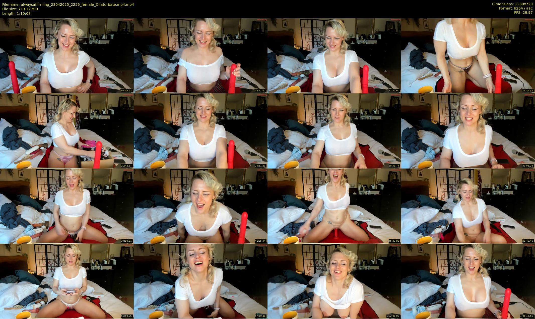 alwaysaffirming — 71 minute Chaturbate couple cam show recording, 720p, Apr 23, 2025