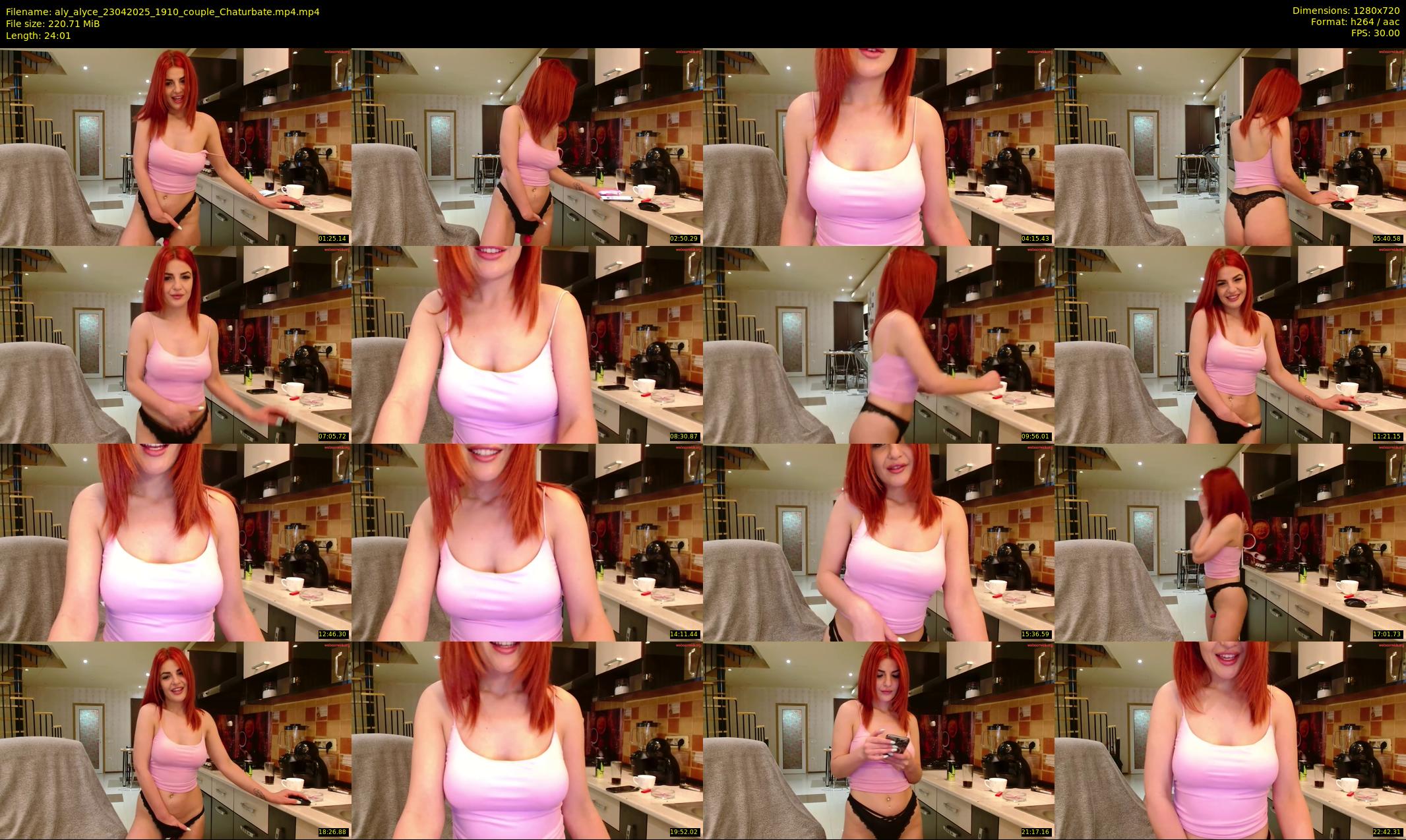 aly_alyce — 25 minute Chaturbate female cam show recording, 720p, Apr 23, 2025