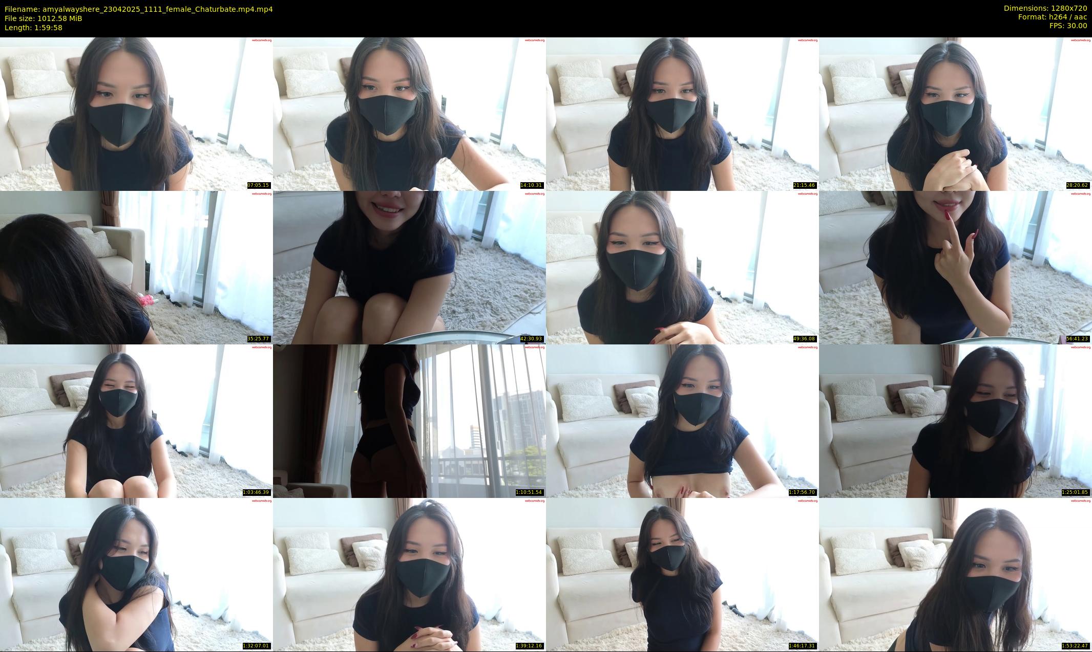 amyalwayshere — 120 minute Chaturbate female cam show recording, 720p, Apr 23, 2025