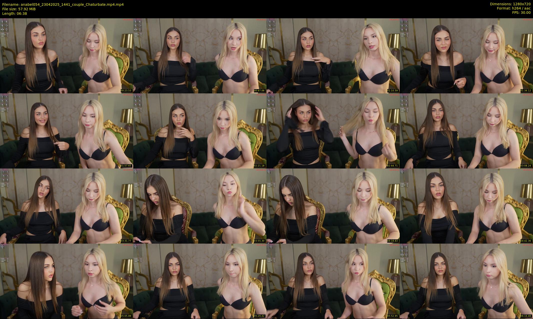 anabel054 — 7 minute Chaturbate female cam show recording, 720p, Apr 23, 2025