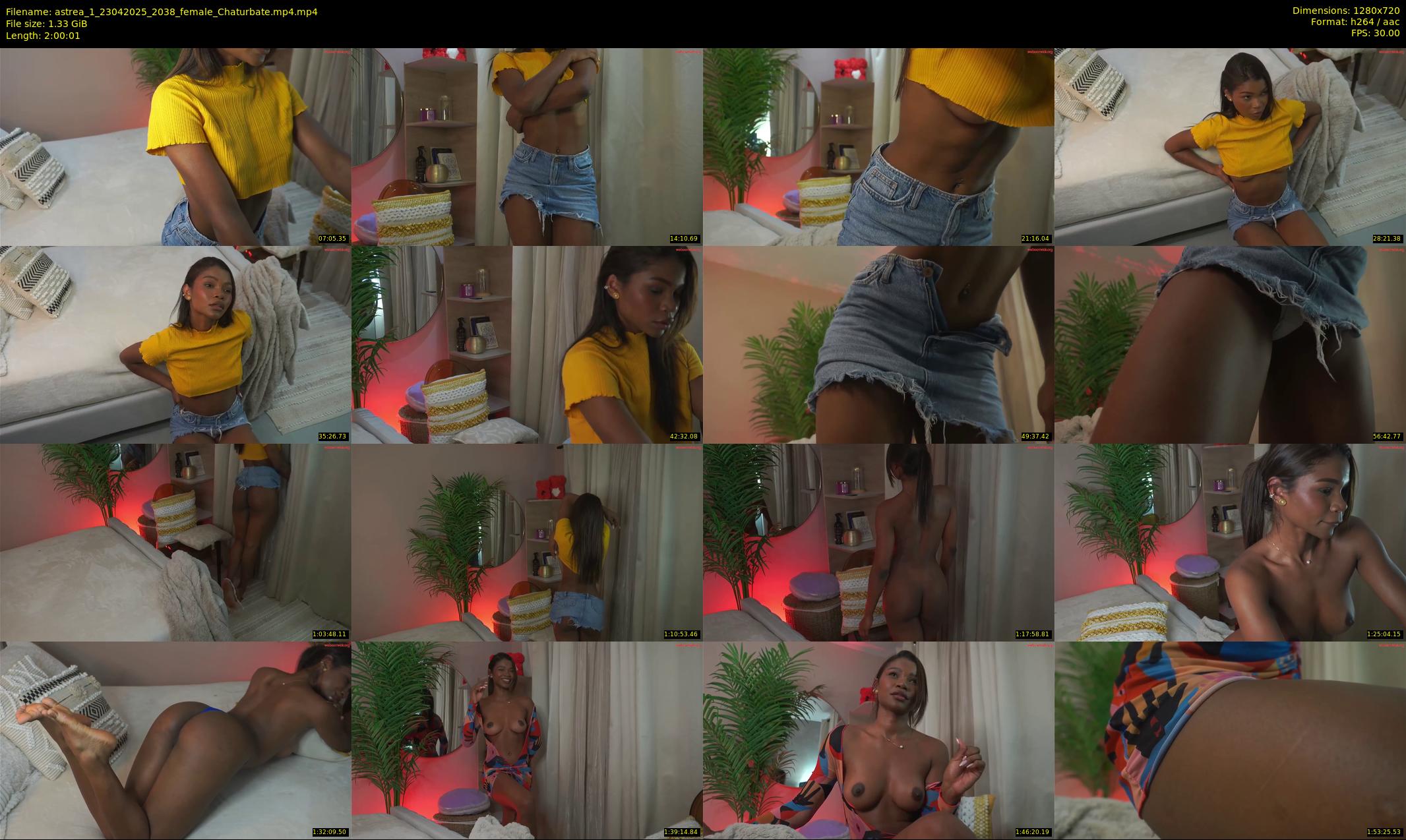 astrea_1 — 121 minute Chaturbate female cam show recording, 720p, Apr 23, 2025