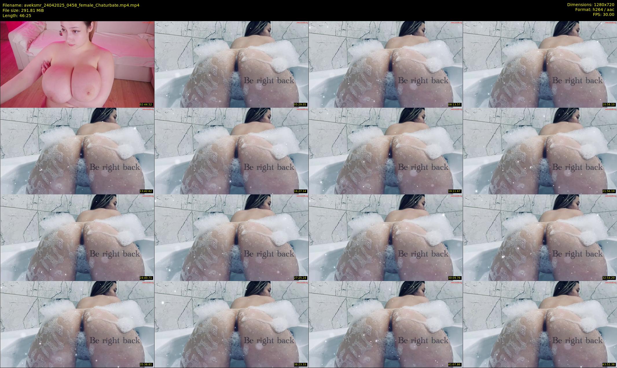 aveksmr — 47 minute Chaturbate couple cam show recording, 720p, Apr 24, 2025