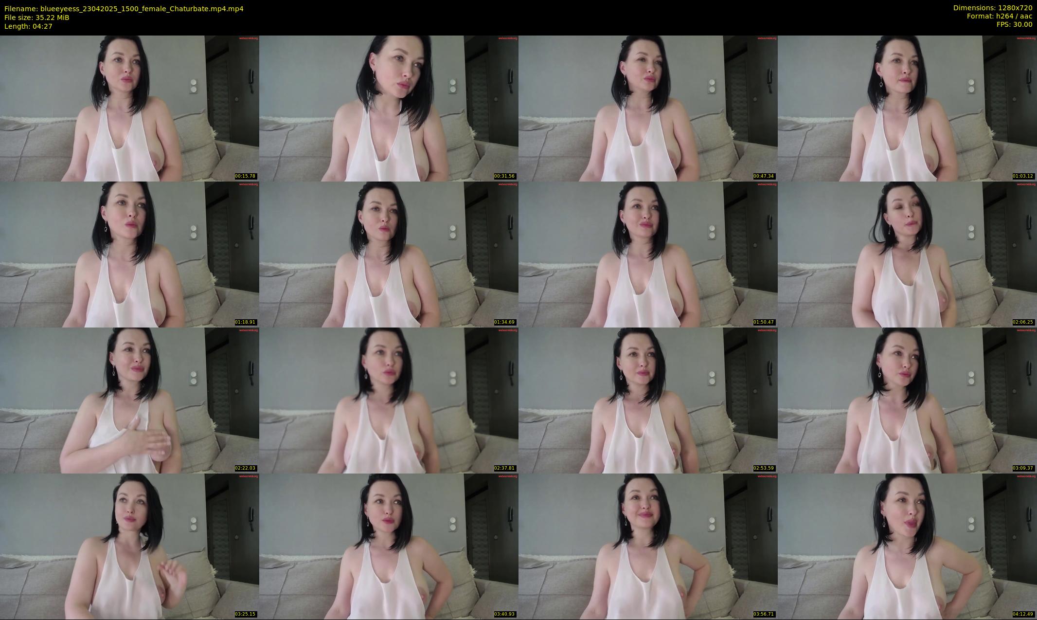 blueeyeess — 5 minute Chaturbate female cam show recording, 720p, Apr 23, 2025