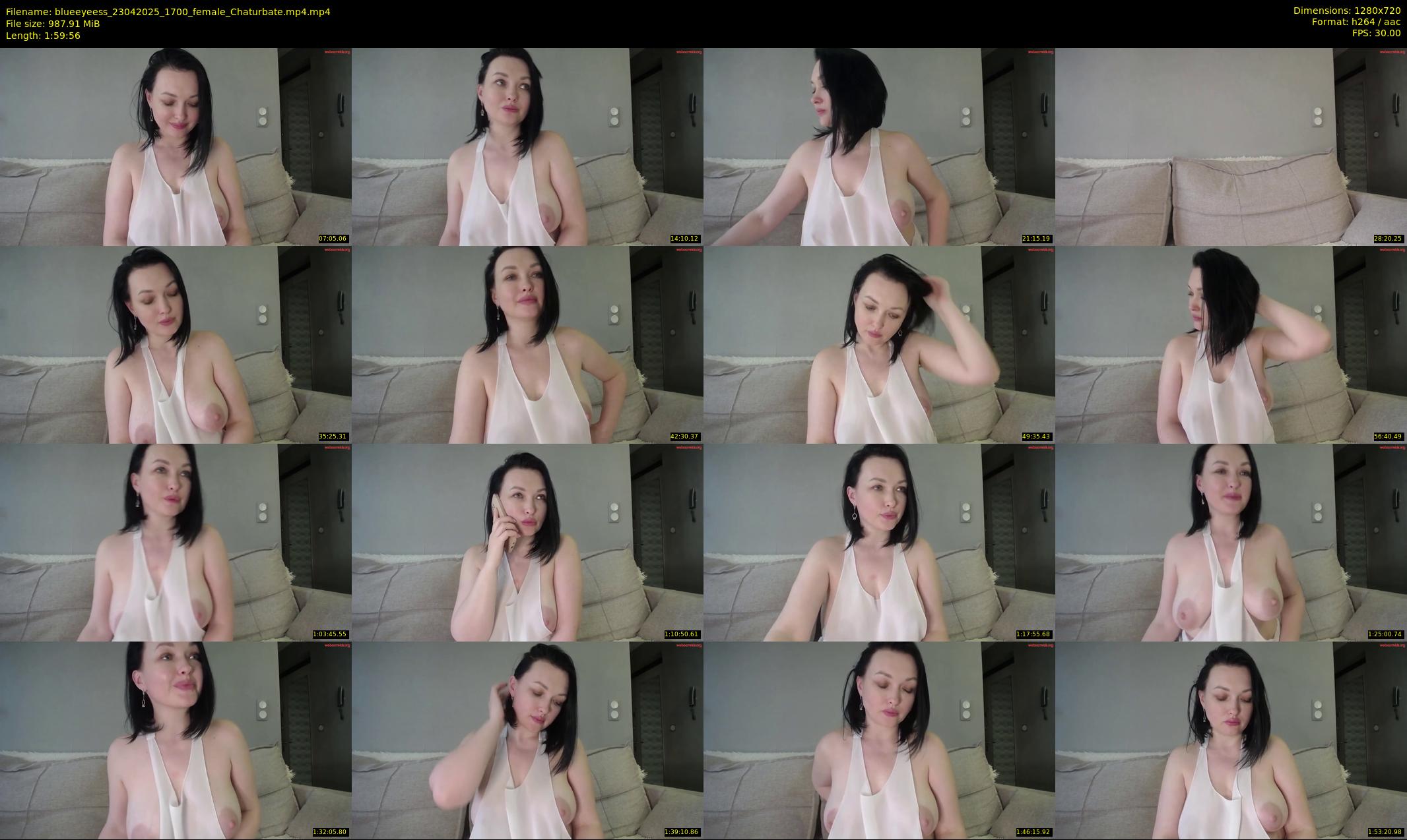 blueeyeess — 120 minute Chaturbate female cam show recording, 720p, Apr 23, 2025