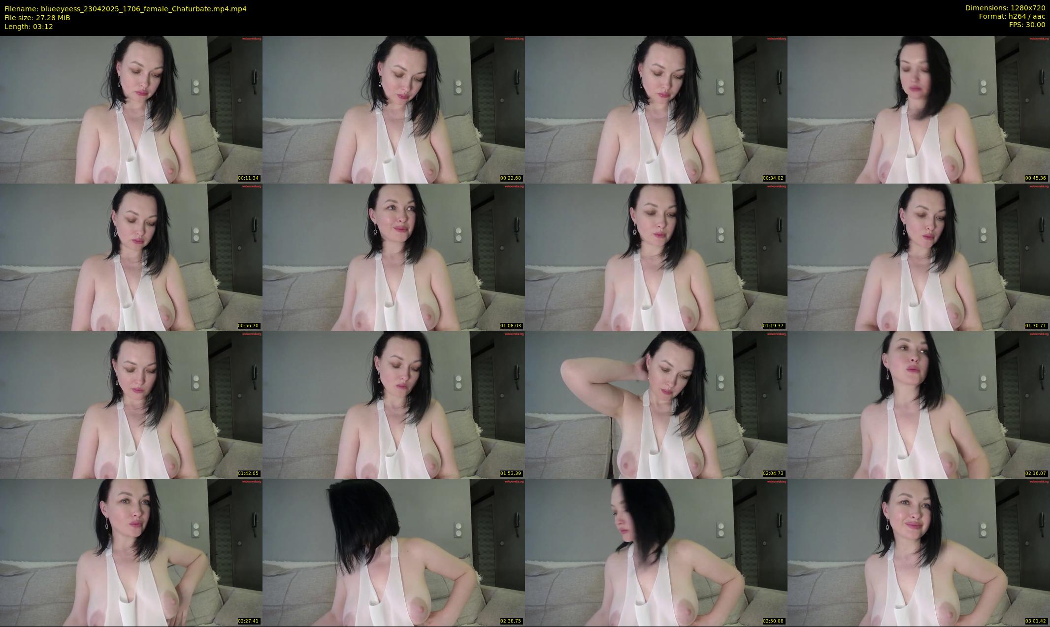 blueeyeess — 4 minute Chaturbate female cam show recording, 720p, Apr 23, 2025
