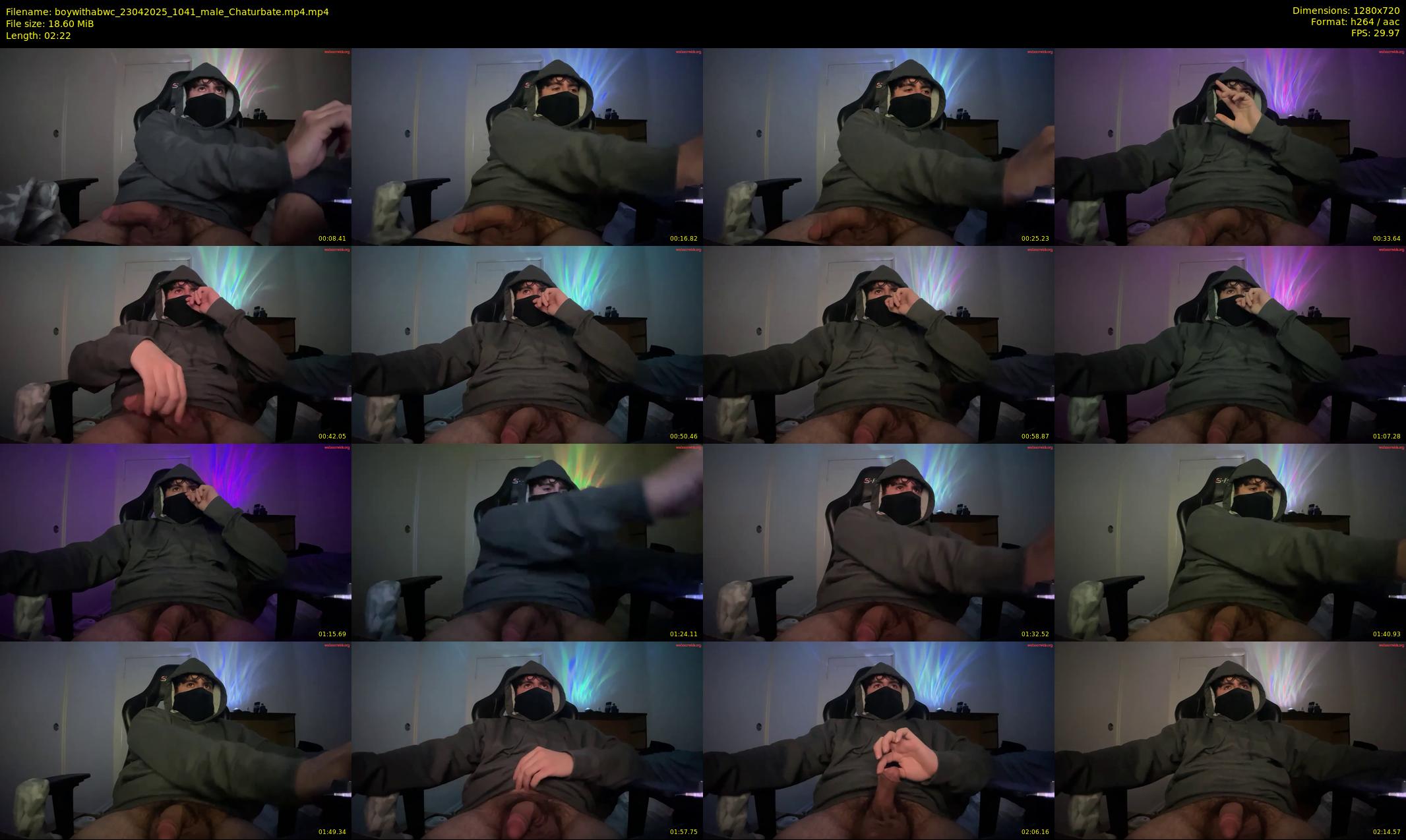 boywithabwc — 3 minute Chaturbate male cam show recording, 720p, Apr 23, 2025
