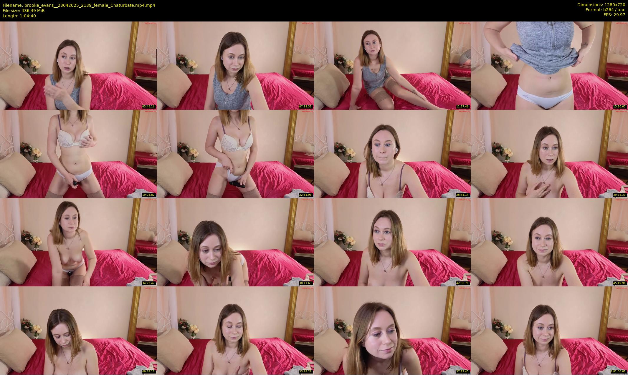 brooke_evans_ — 65 minute Chaturbate female cam show recording, 720p, Apr 23, 2025