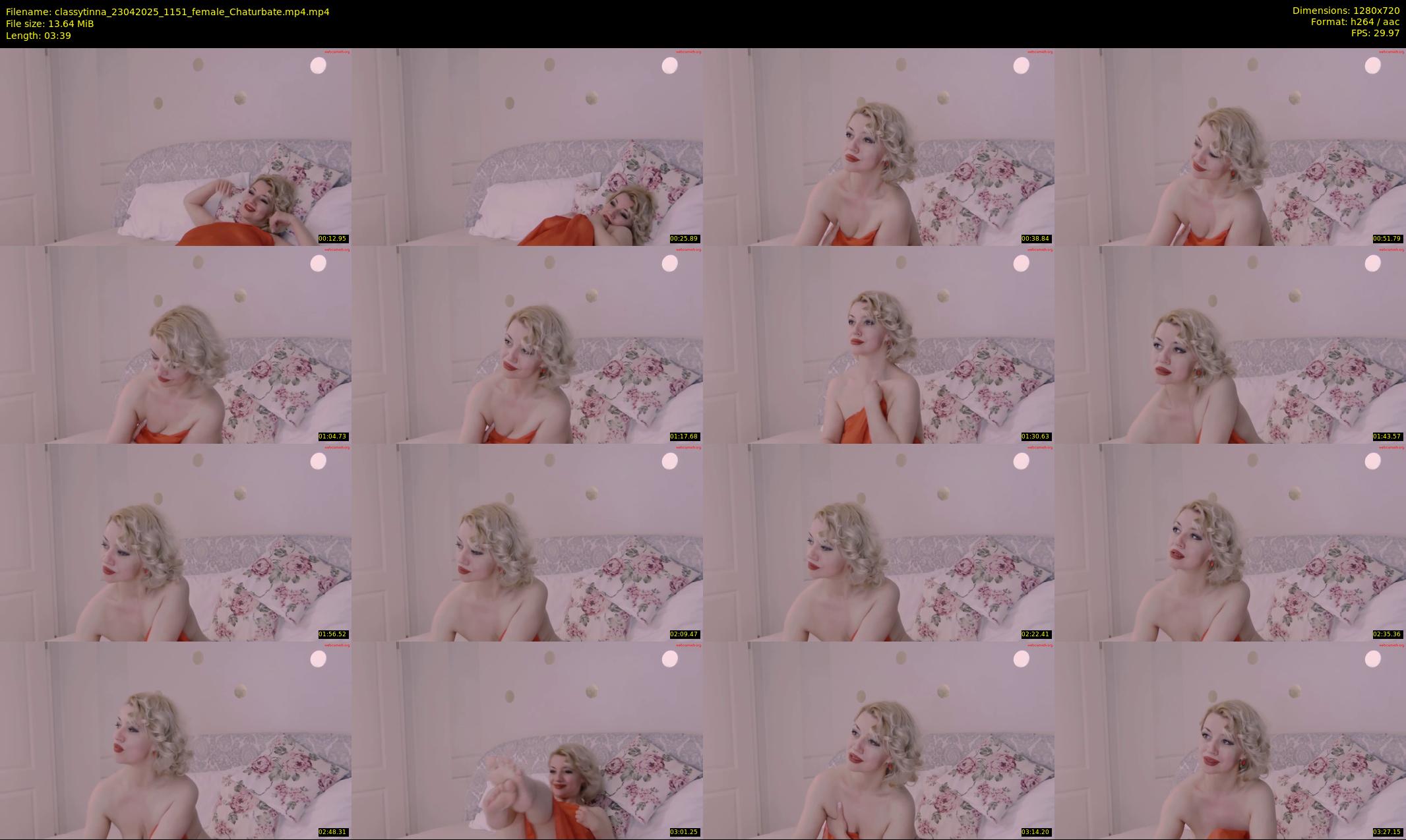 classytinna — 4 minute Chaturbate female cam show recording, 720p, Apr 23, 2025