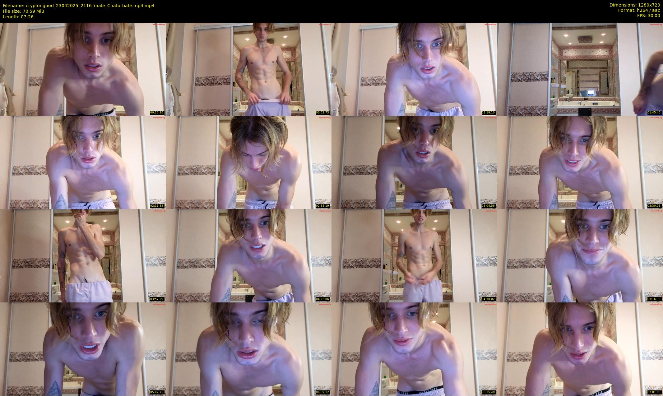 cryptongood — 8 minute Chaturbate male cam show recording, 720p, Apr 23, 2025