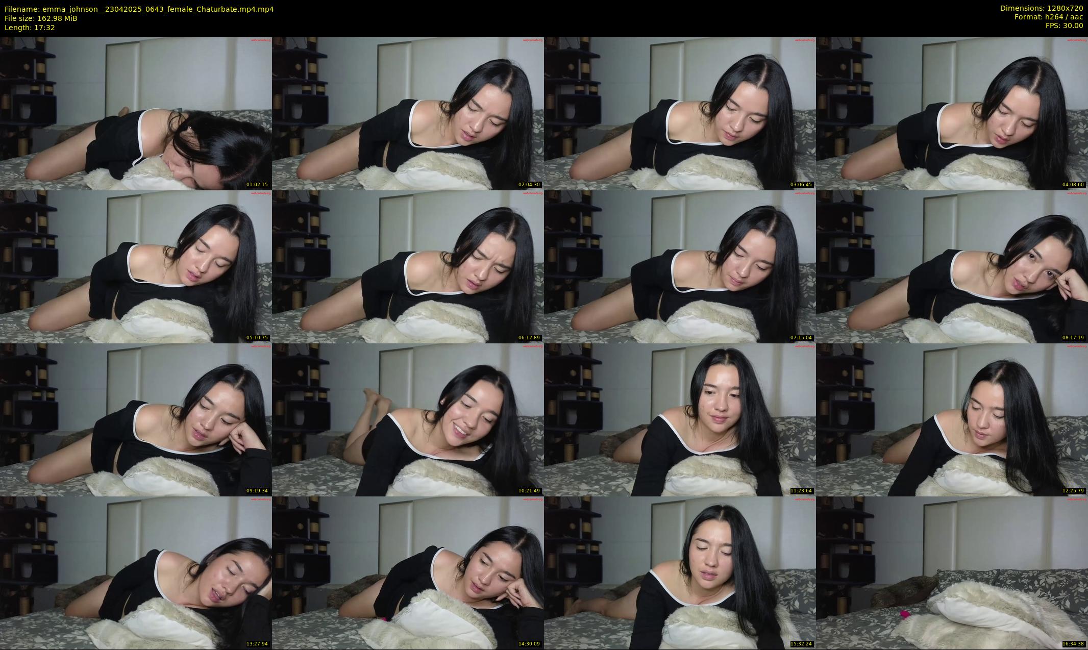 emma_johnson_ — 18 minute Chaturbate female cam show recording, 720p, Apr 23, 2025