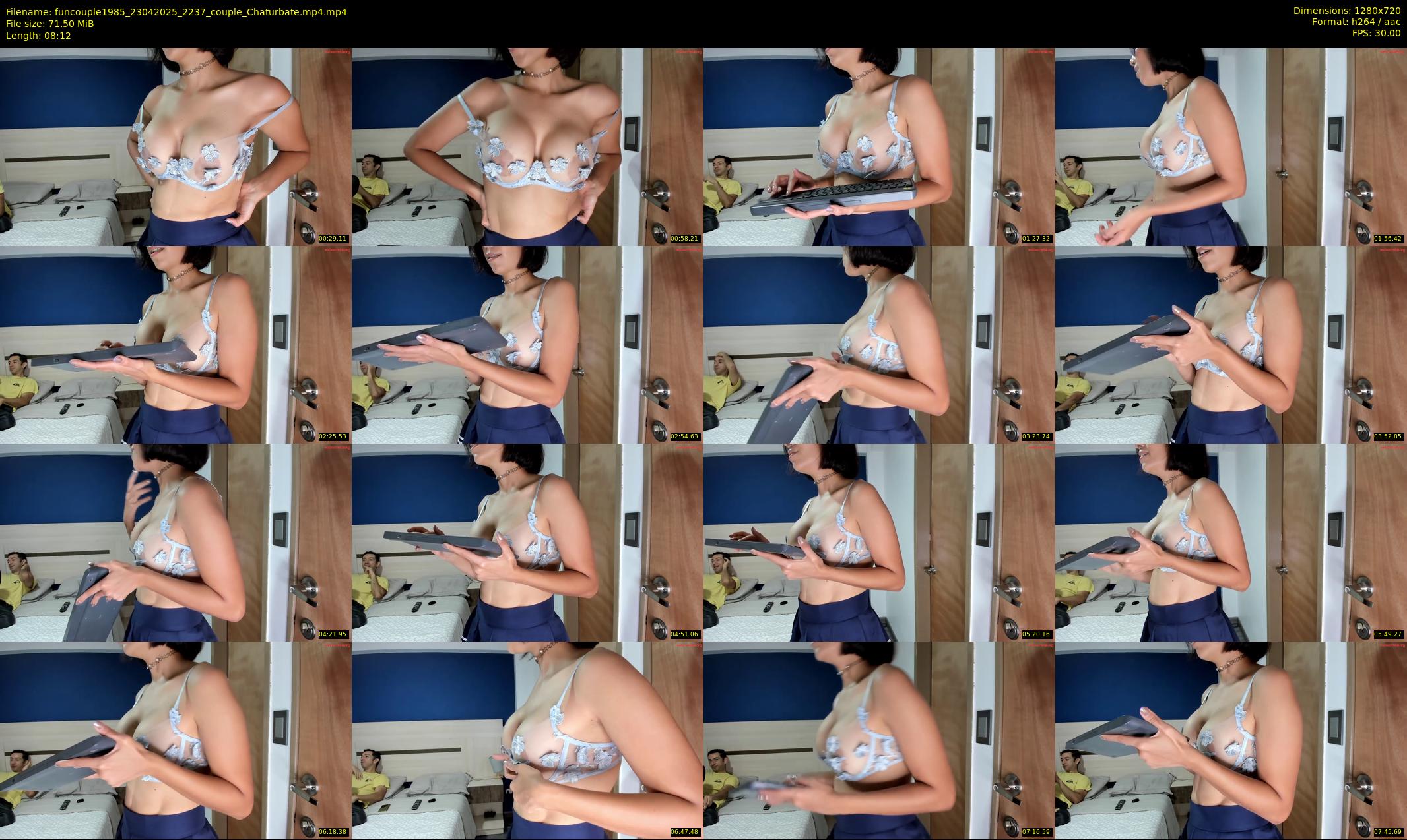 funcouple1985 — 9 minute Chaturbate couple cam show recording, 720p, Apr 23, 2025