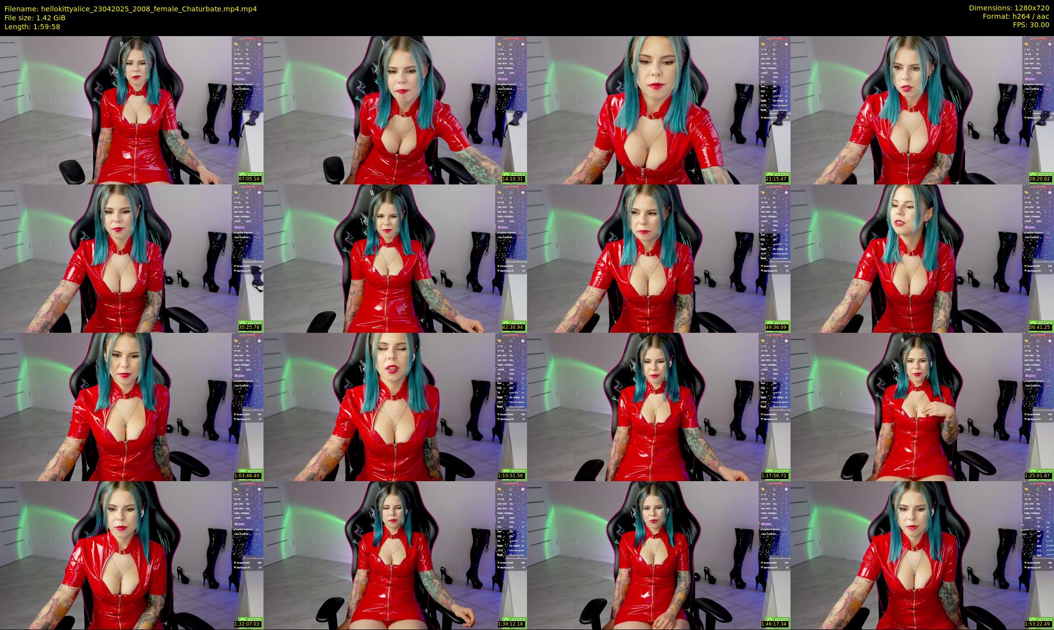 hellokittyalice — 120 minute Chaturbate female cam show recording, 720p, Apr 23, 2025