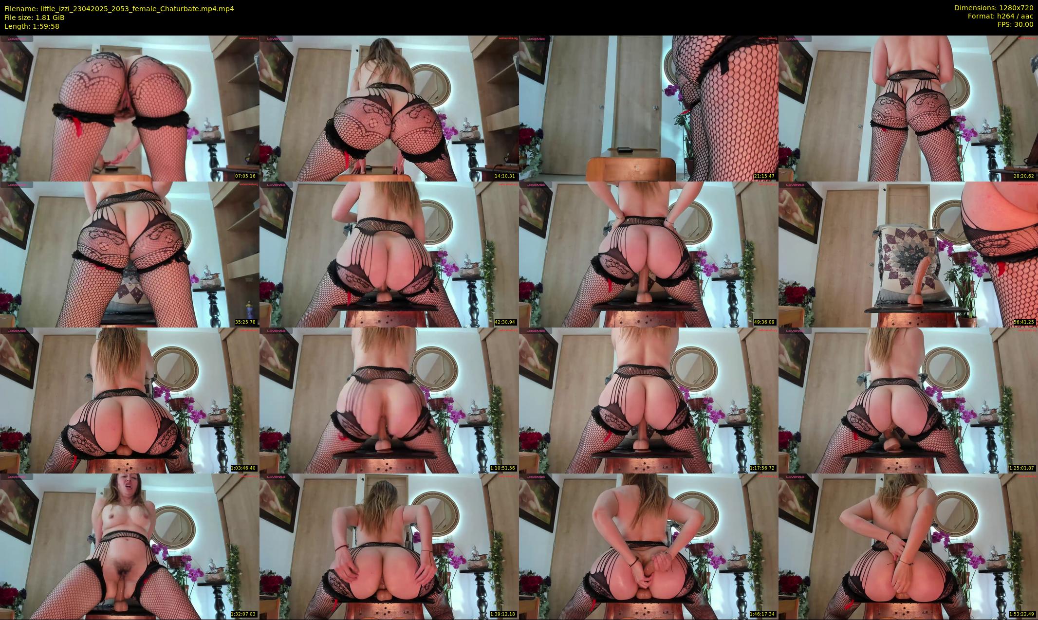 little_izzi — 120 minute Chaturbate female cam show recording, 720p, Apr 23, 2025