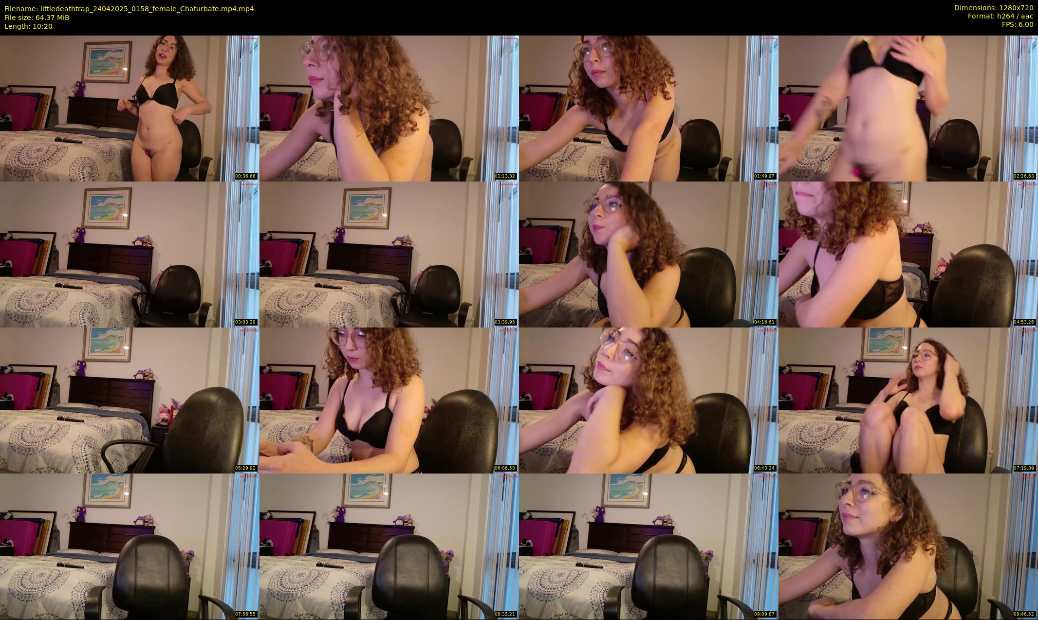 littledeathtrap — 11 minute Chaturbate female cam show recording, 720p, Apr 24, 2025