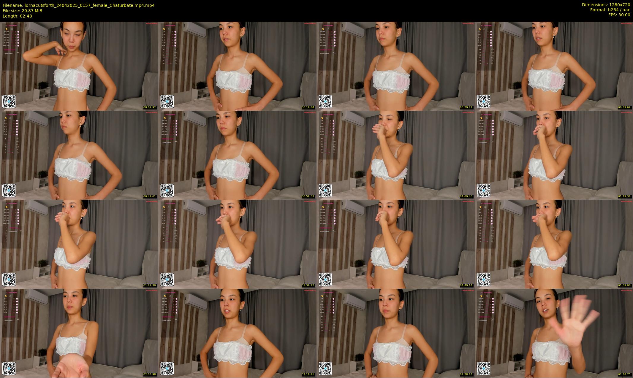 lornacutsforth — 3 minute Chaturbate female cam show recording, 720p, Apr 24, 2025