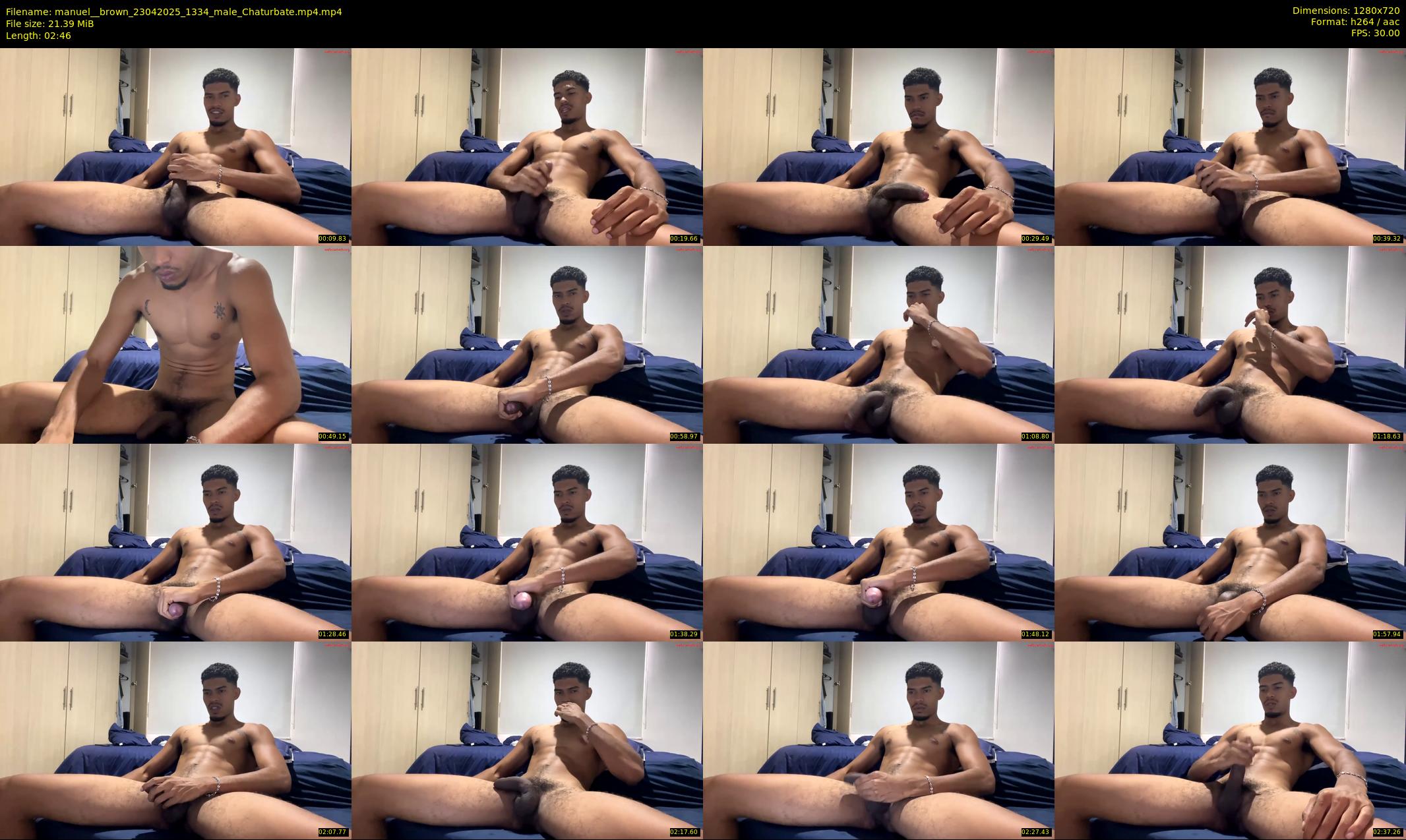 manuel__brown — 3 minute Chaturbate male cam show recording, 720p, Apr 23, 2025
