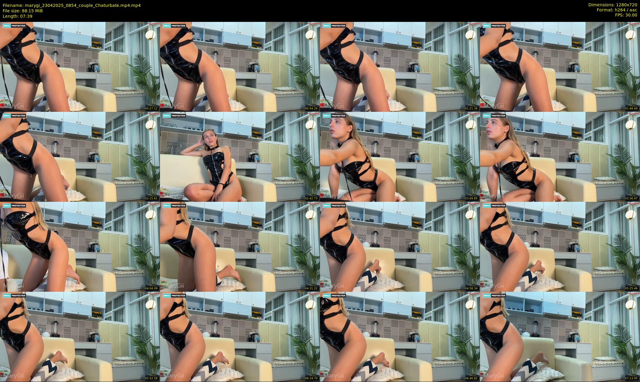 marygi — 8 minute Chaturbate couple cam show recording, 720p, Apr 23, 2025