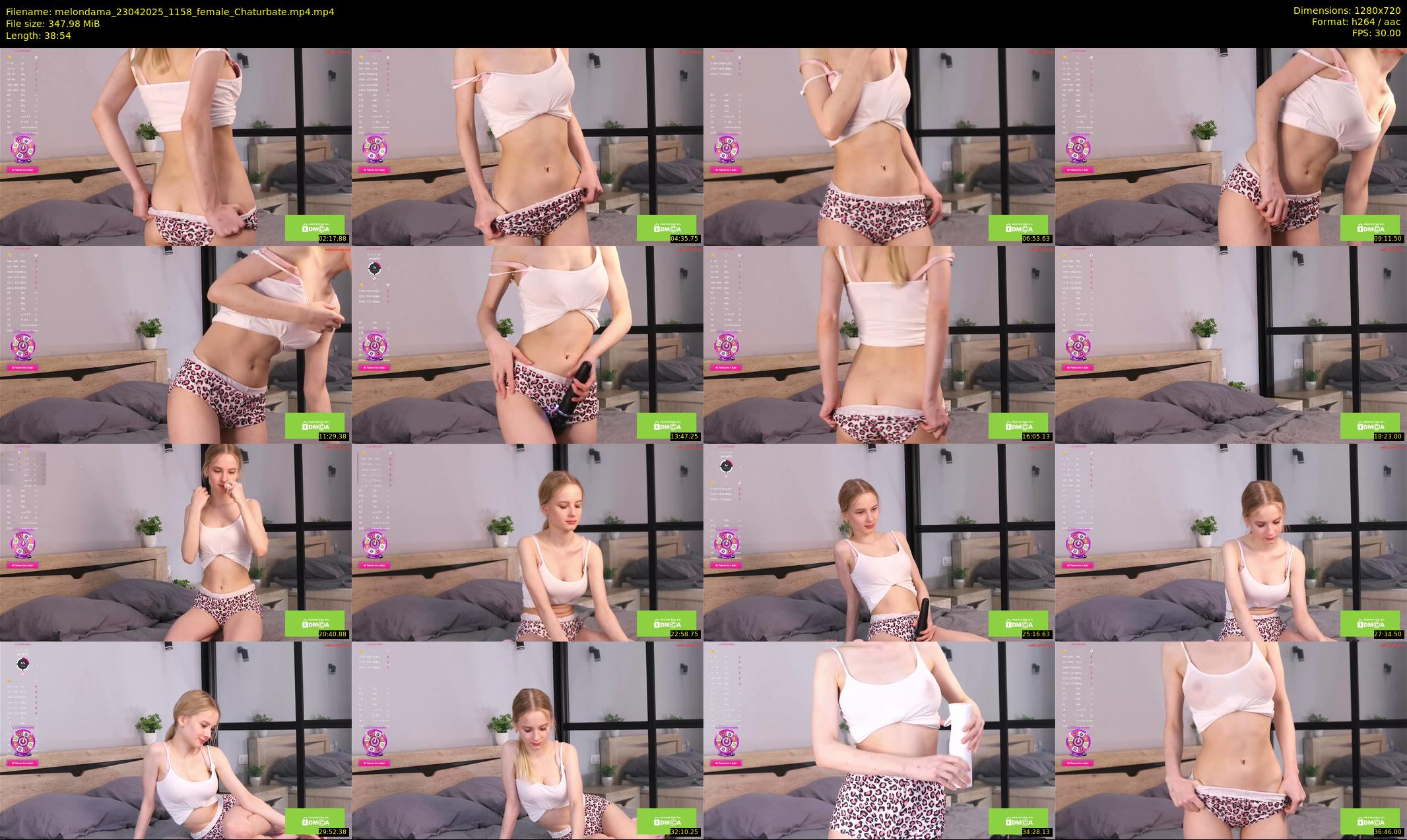 melondama — 39 minute Chaturbate female cam show recording, 720p, Apr 23, 2025