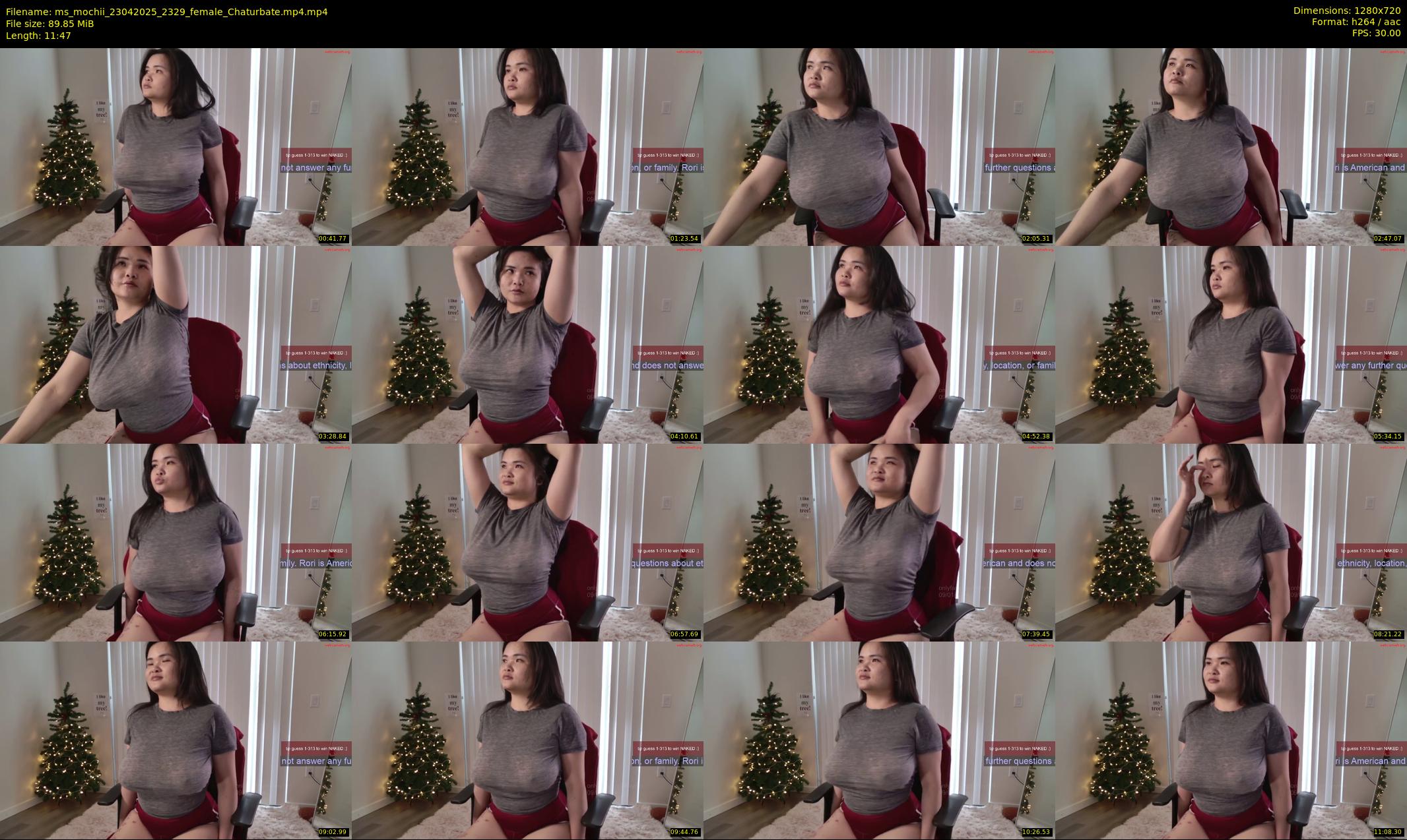 ms_mochii — 12 minute Chaturbate female cam show recording, 720p, Apr 23, 2025