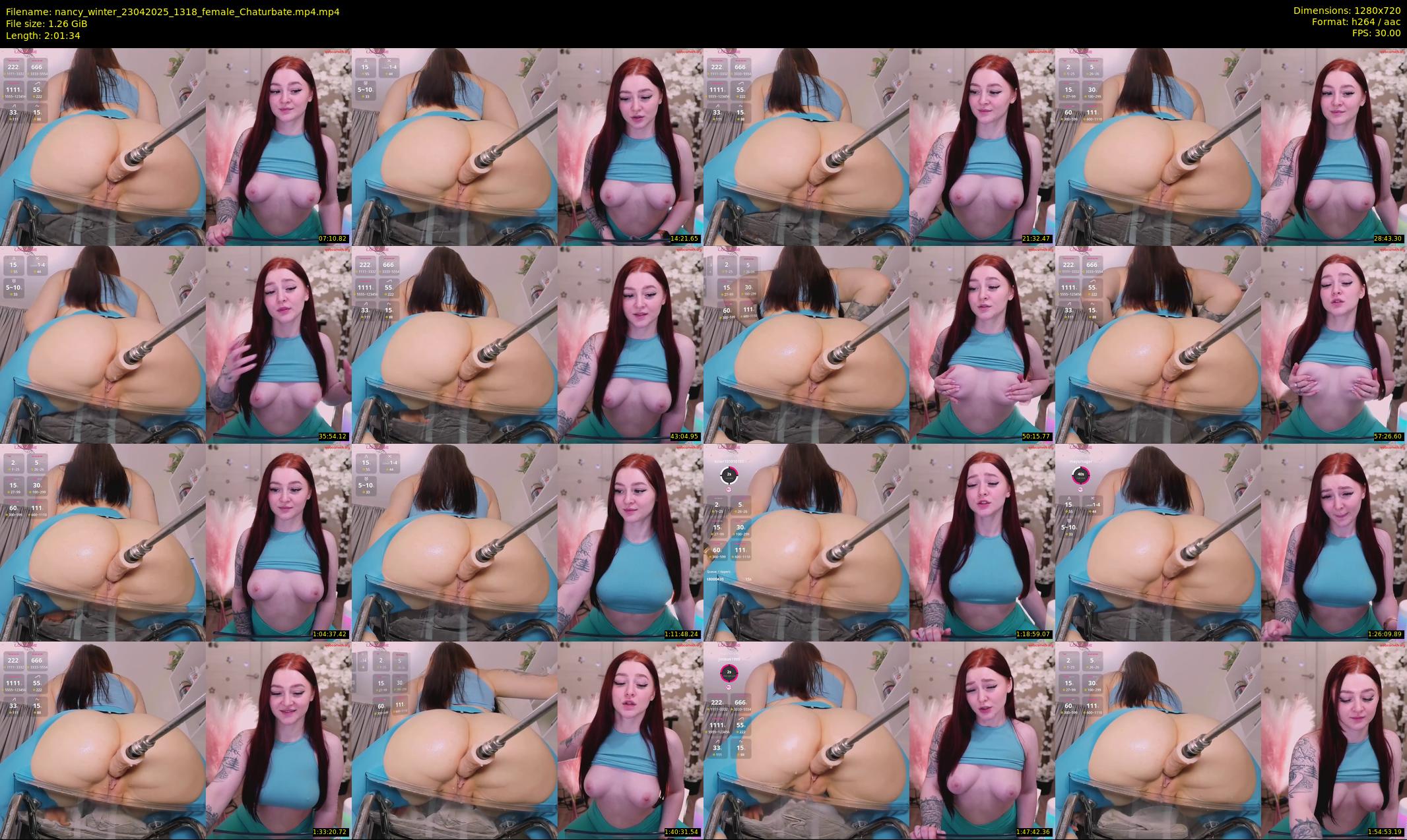 nancy_winter — 122 minute Chaturbate female cam show recording, 720p, Apr 23, 2025