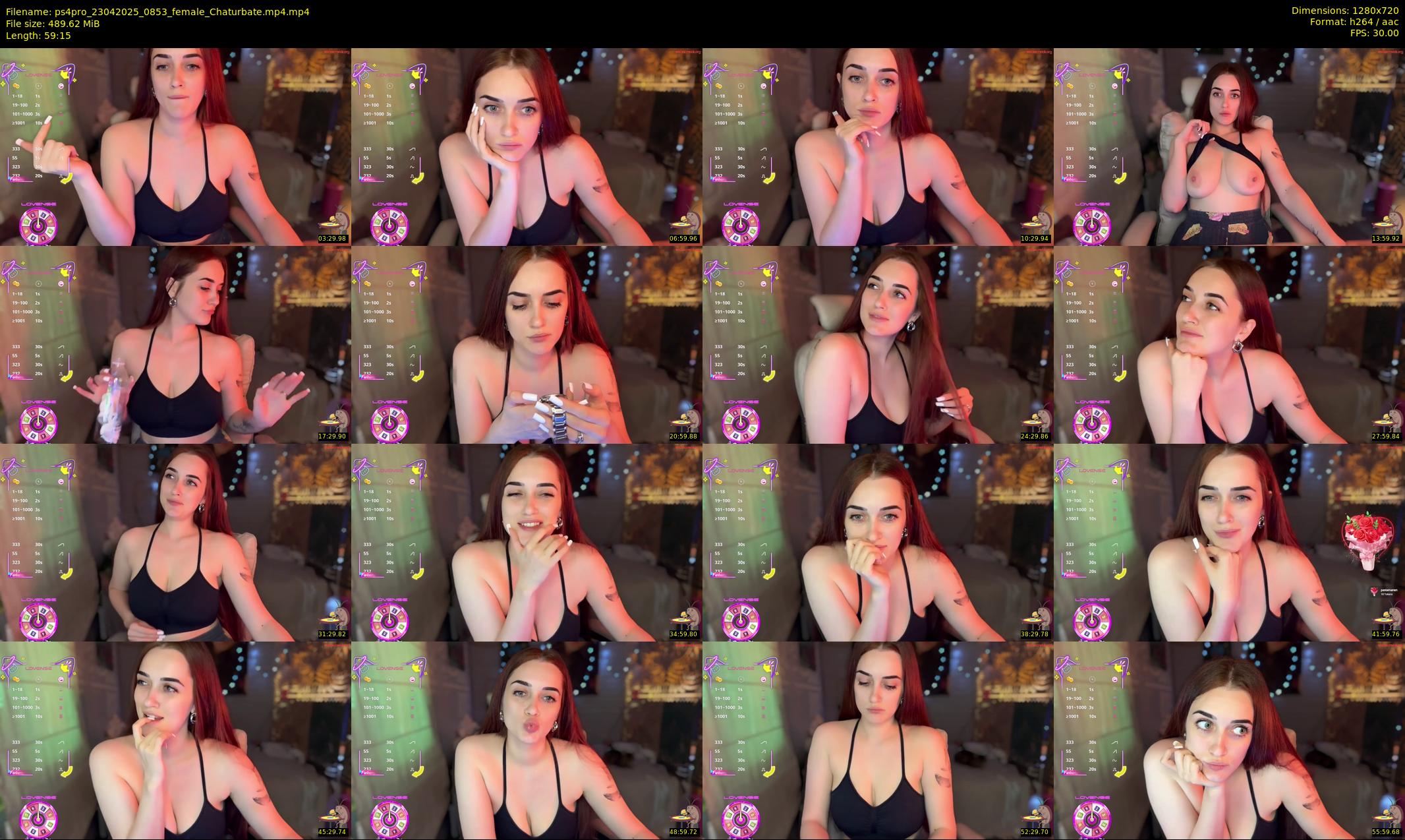 ps4pro — 60 minute Chaturbate female cam show recording, 720p, Apr 23, 2025