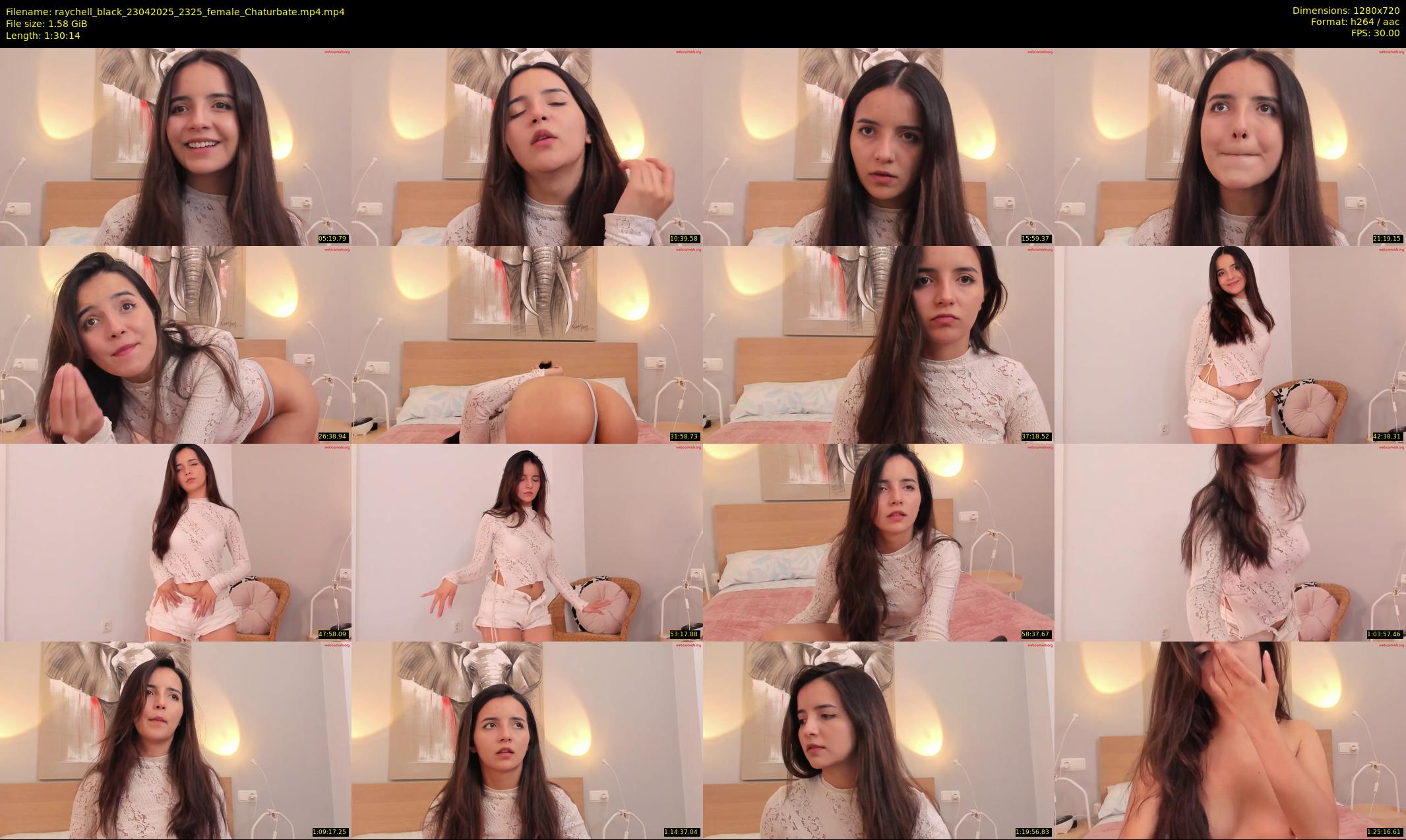 raychell_black — 91 minute Chaturbate female cam show recording, 720p, Apr 23, 2025