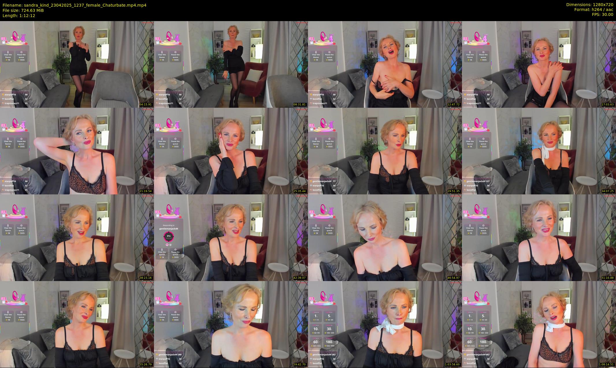 sandra_kind — 73 minute Chaturbate female cam show recording, 720p, Apr 23, 2025