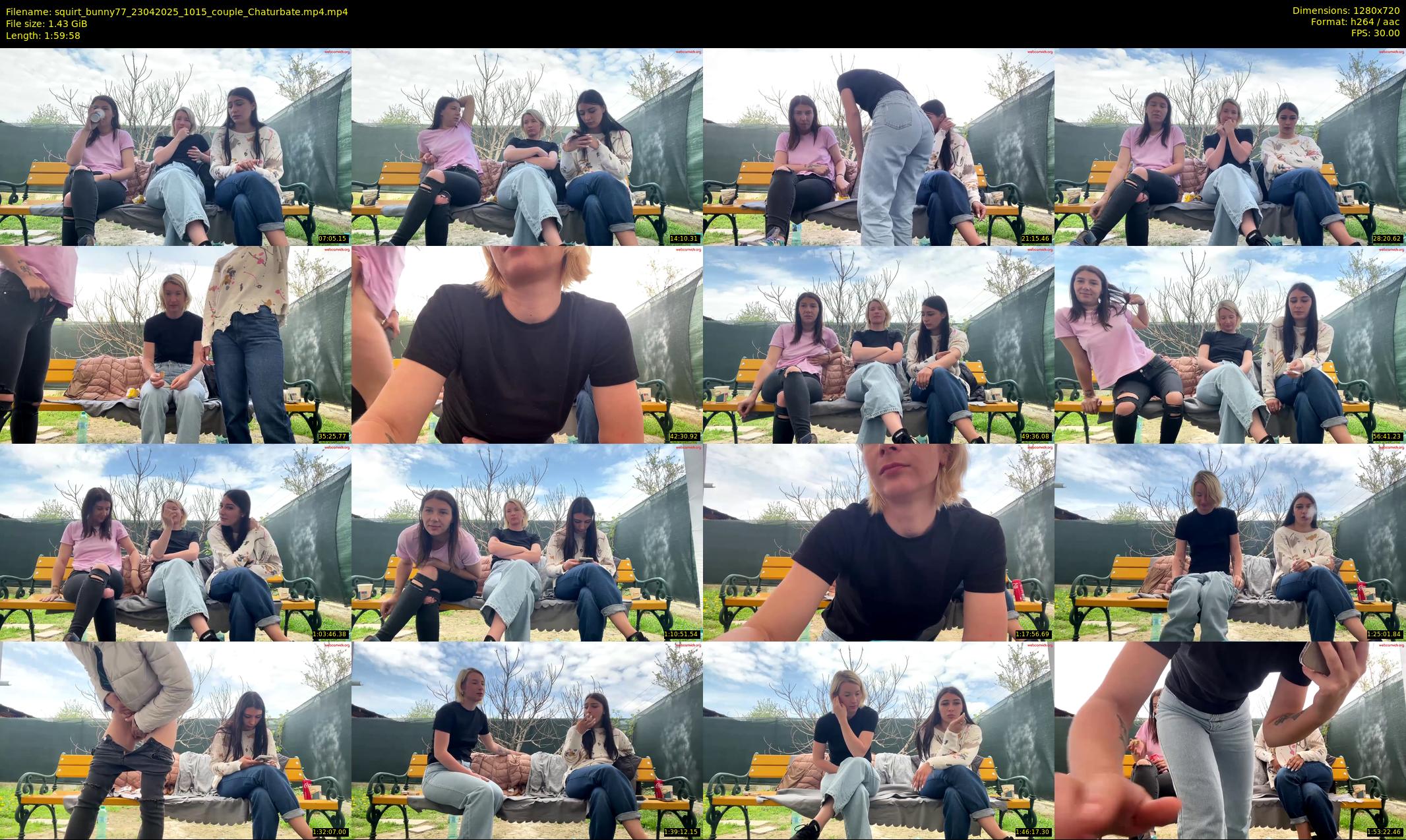 squirt_bunny77 — 120 minute Chaturbate couple cam show recording, 720p, Apr 23, 2025