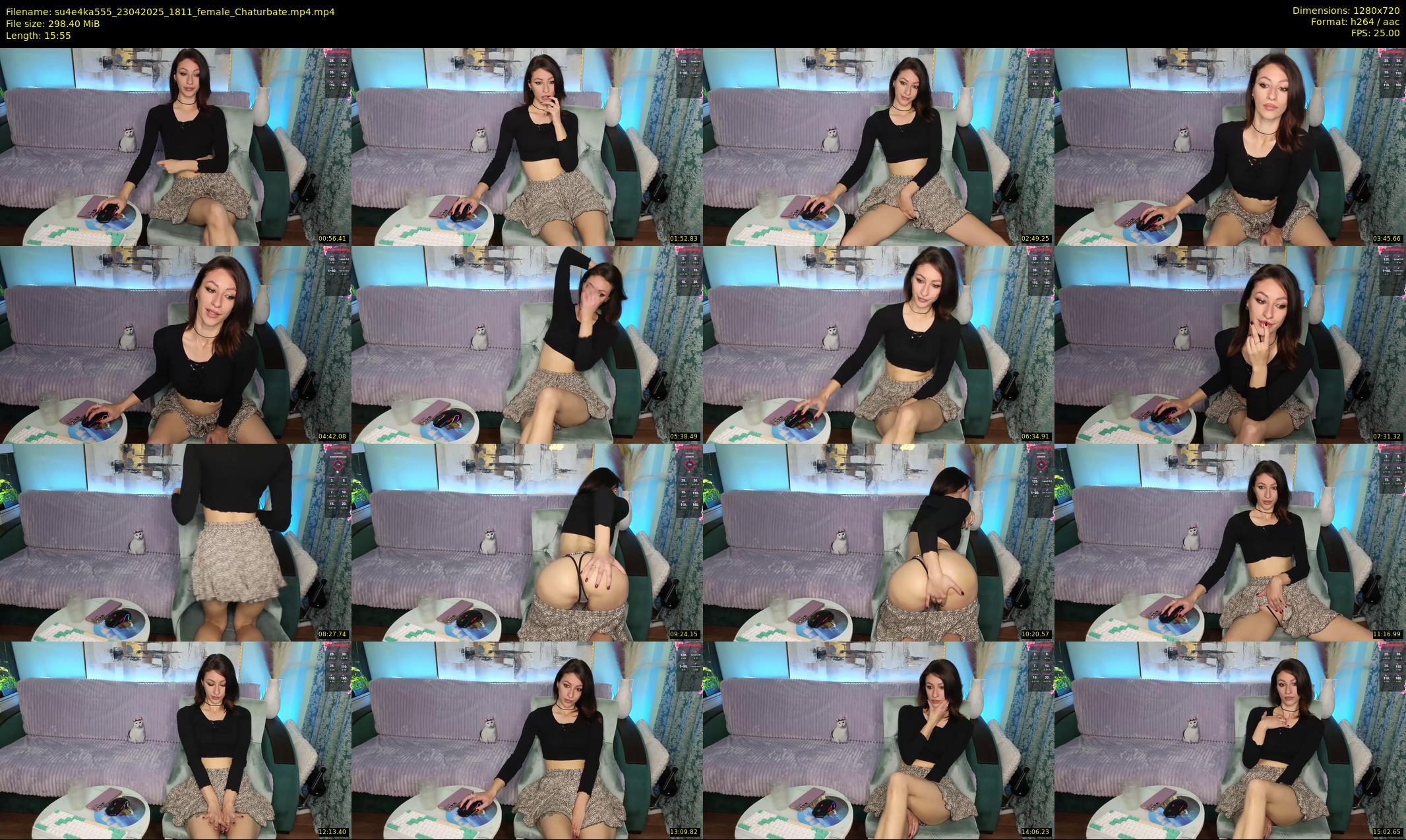 su4e4ka555 — 16 minute Chaturbate female cam show recording, 720p, Apr 23, 2025