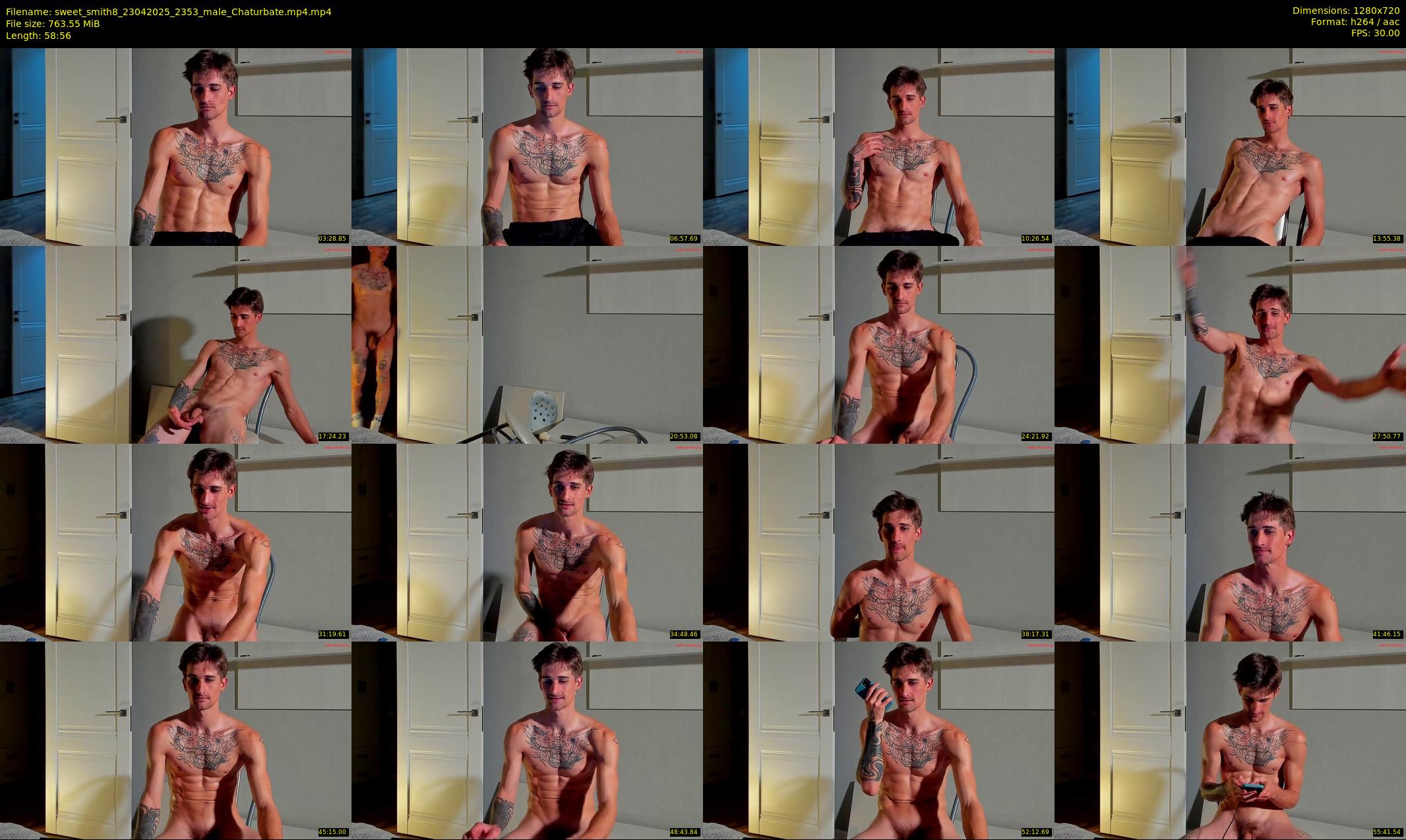sweet_smith8 — 59 minute Chaturbate male cam show recording, 720p, Apr 23, 2025