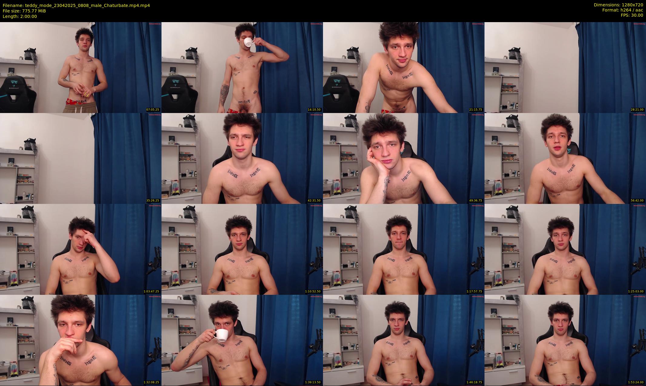 teddy_mode — 120 minute Chaturbate couple cam show recording, 720p, Apr 23, 2025