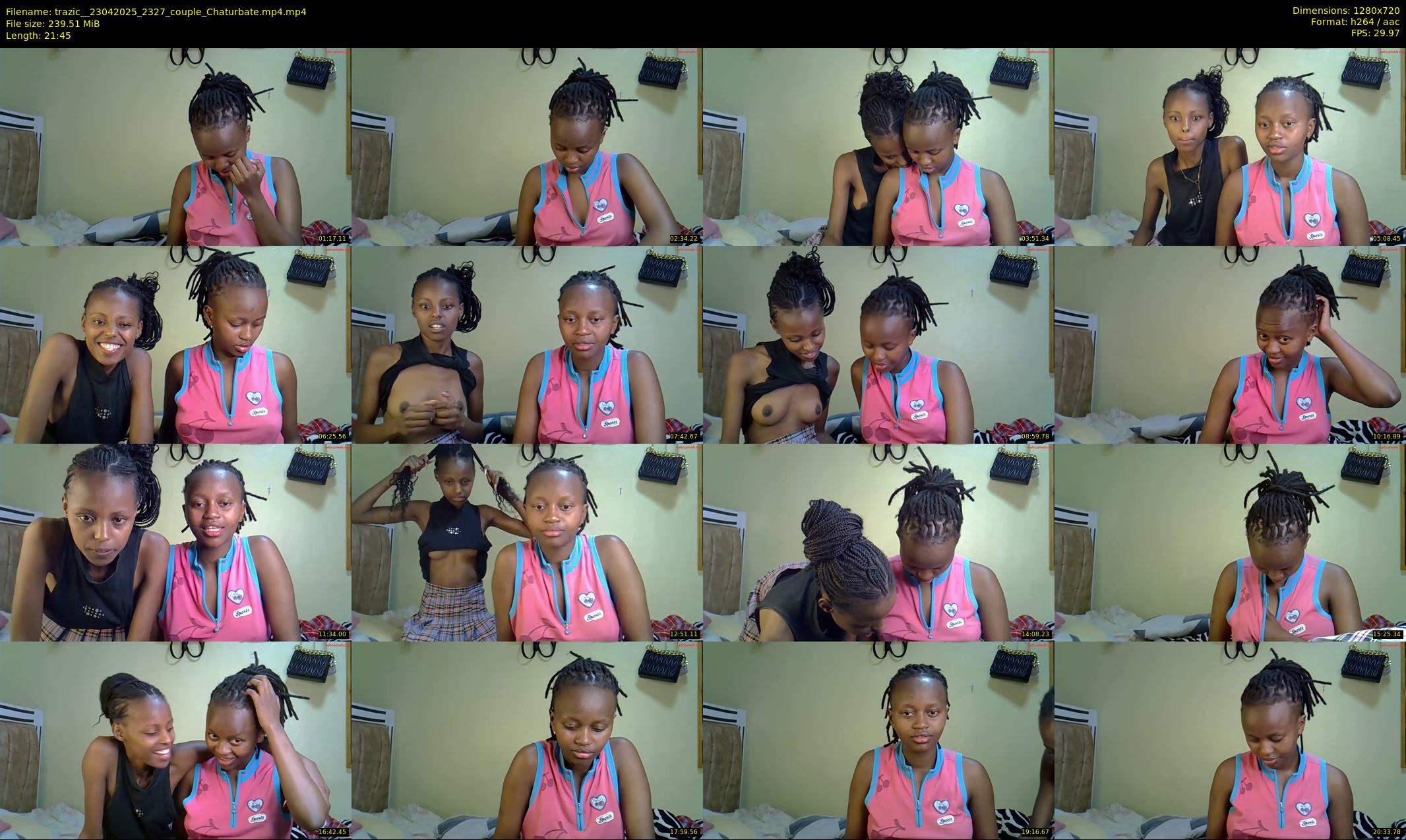 trazic_ — 22 minute Chaturbate female cam show recording, 720p, Apr 23, 2025