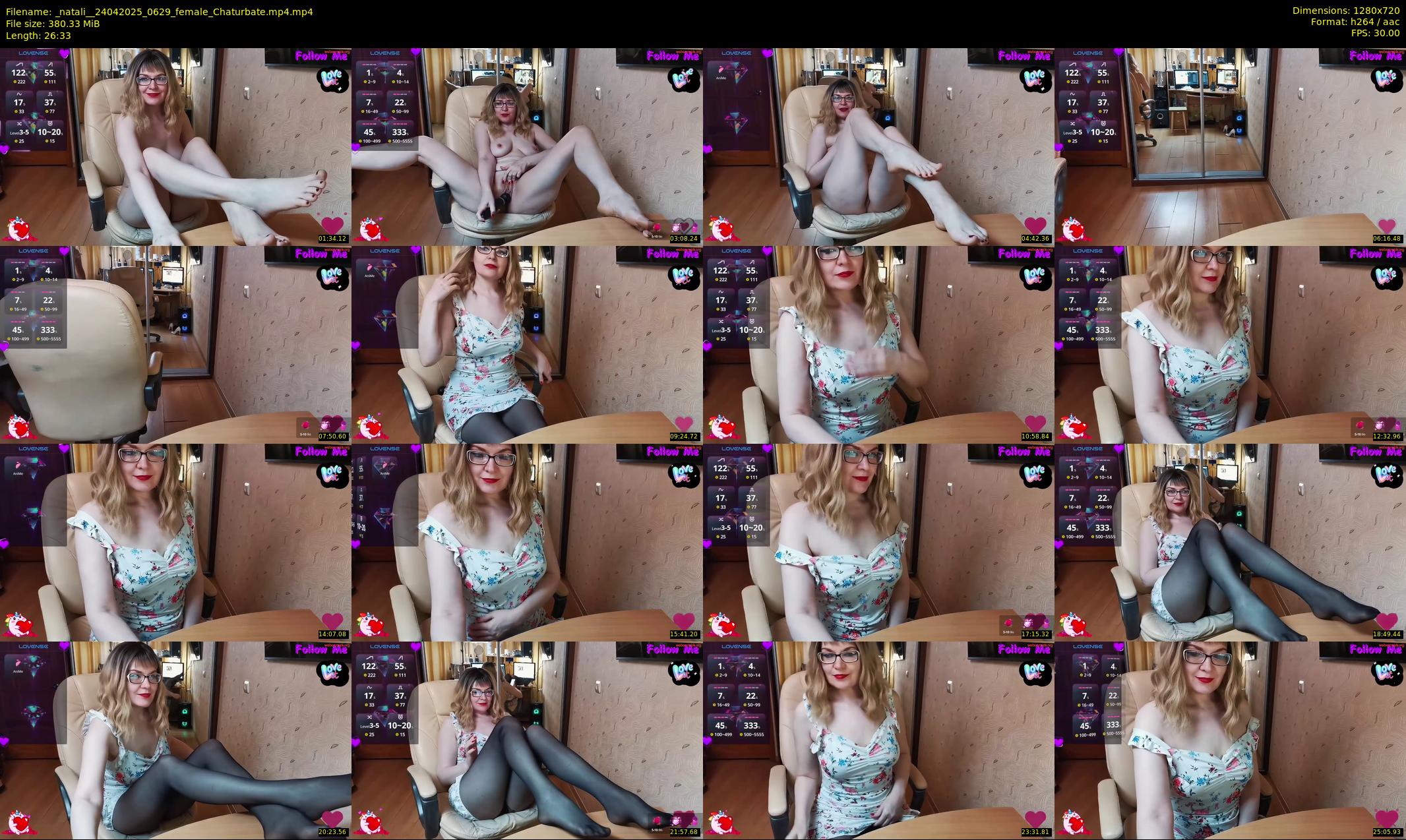 _natali_ — 27 minute Chaturbate female cam show recording, 720p, Apr 24, 2025